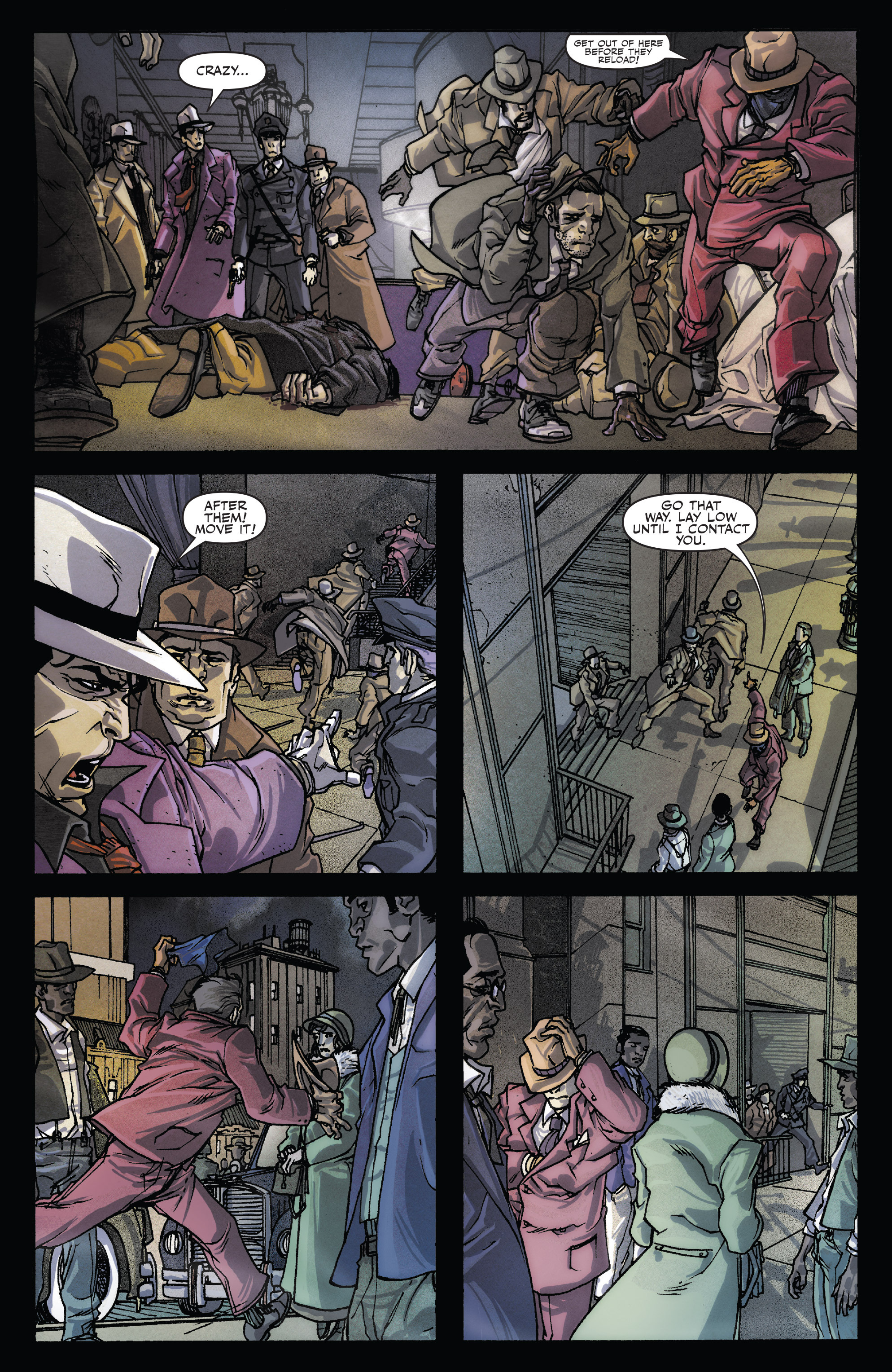 Read online SpiderMan Noir Eyes Without A Face comic Issue 3