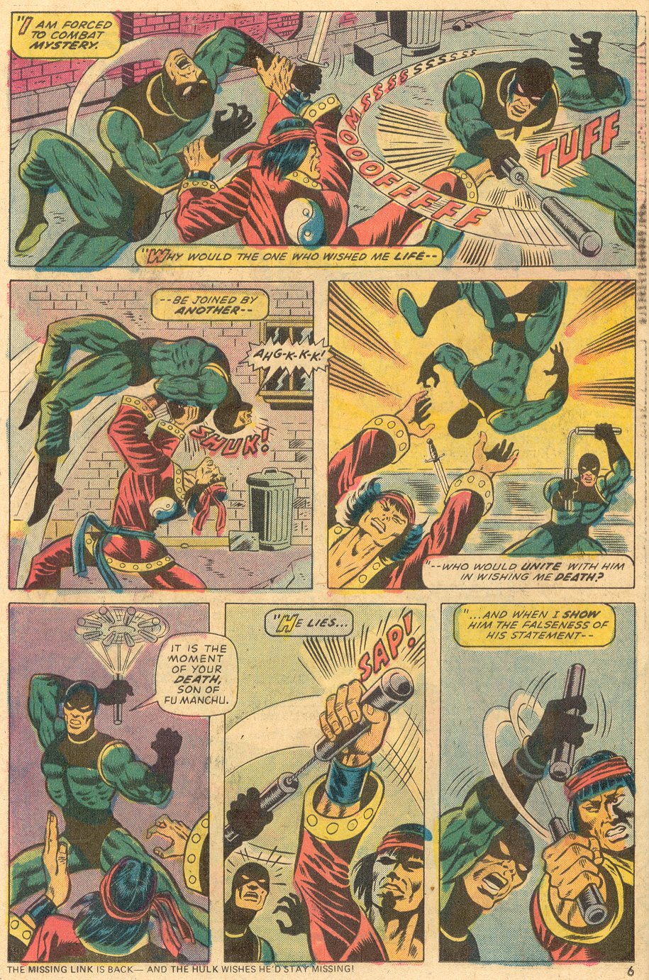 Read online Giant-Size Master of Kung Fu comic -  Issue #1 - 5