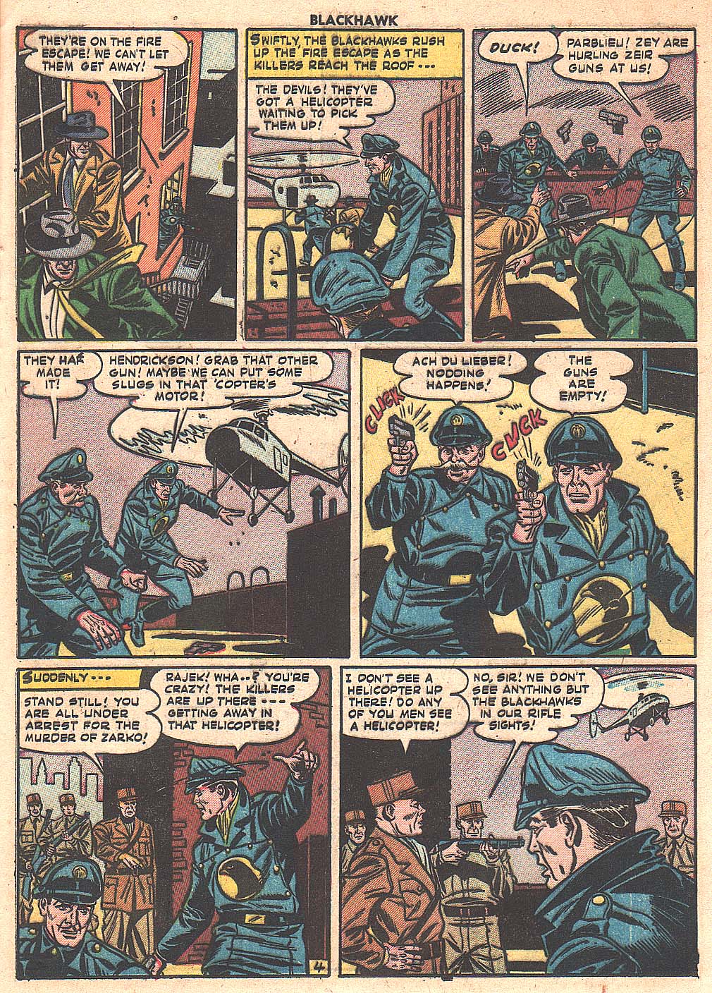 Read online Blackhawk (1957) comic -  Issue #74 - 21