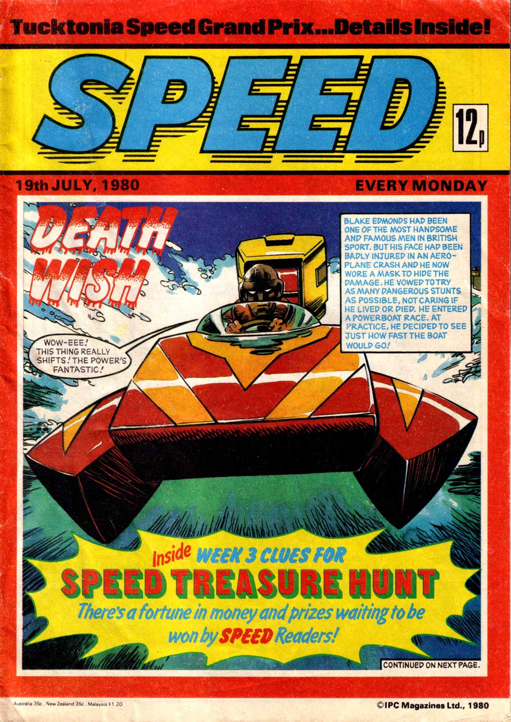 Read online Speed comic -  Issue #17 - 1