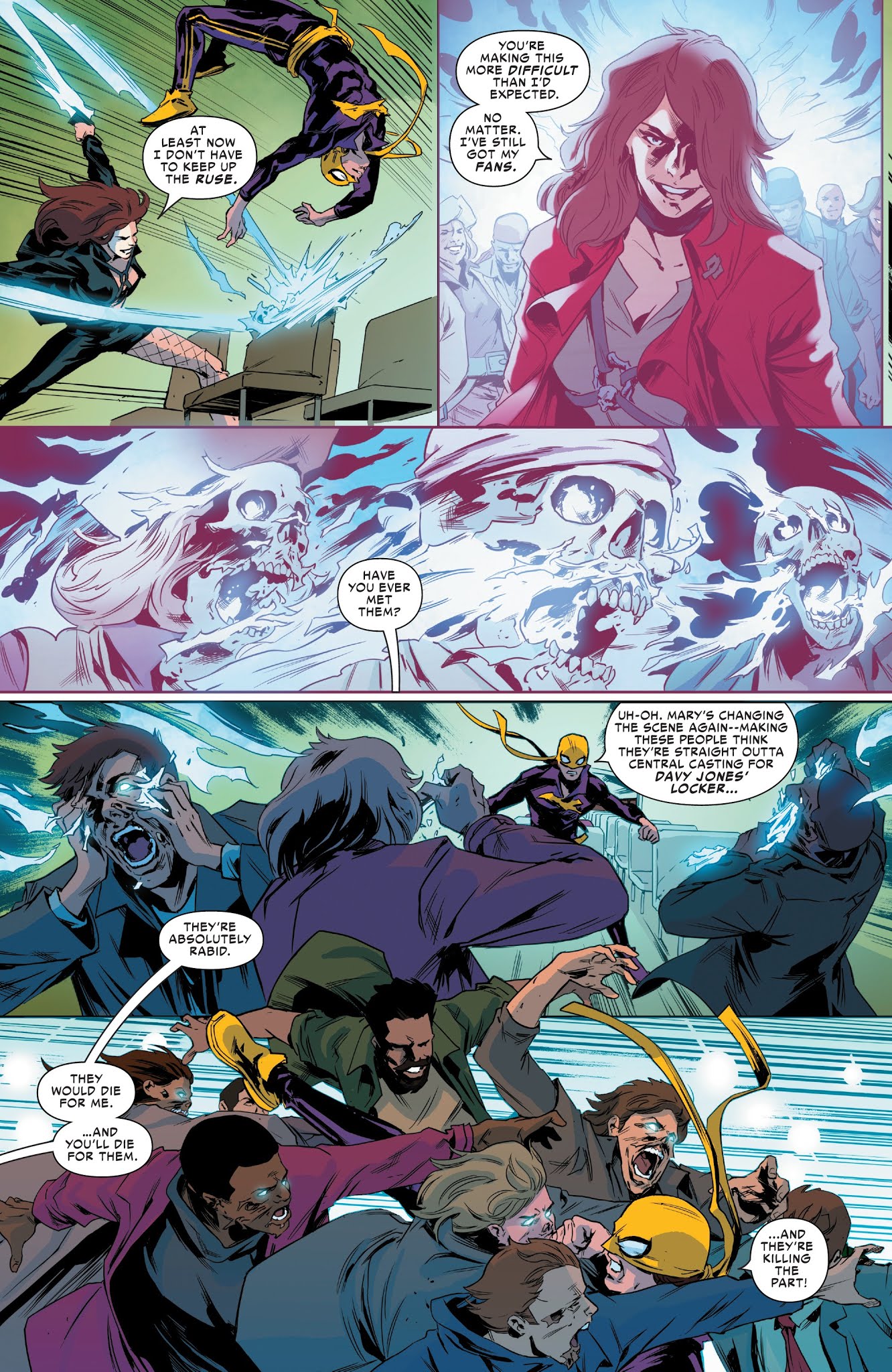 Read online Typhoid Fever: Iron Fist comic -  Issue # Full - 11