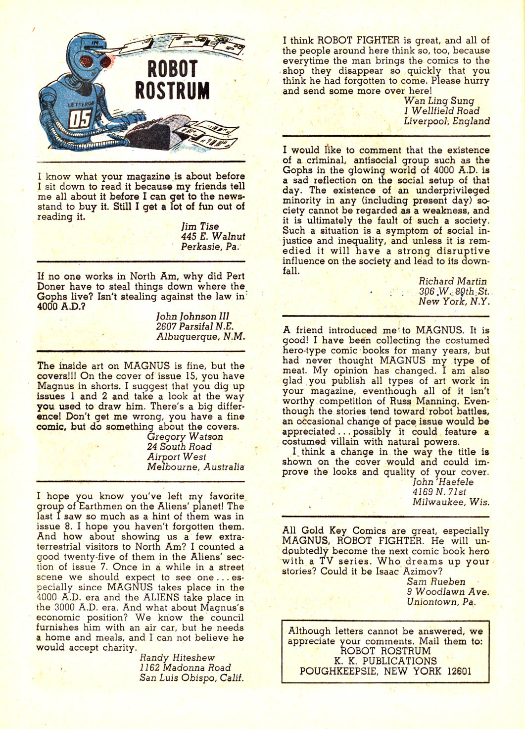 Read online Magnus, Robot Fighter 4000 AD comic -  Issue #18 - 24