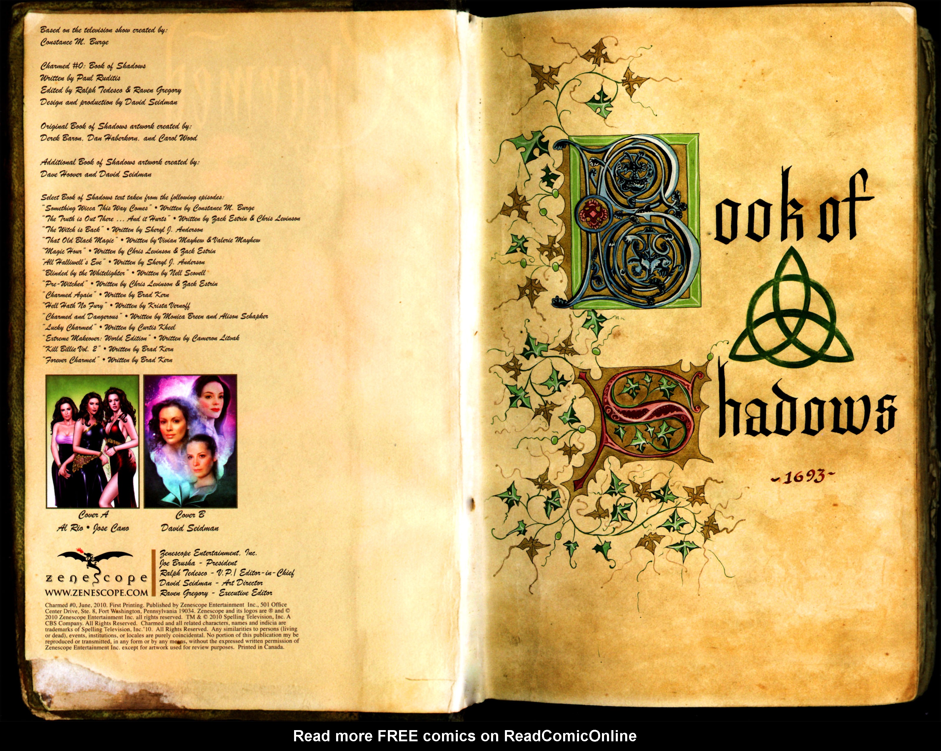 Read online Charmed comic -  Issue #0 - 3