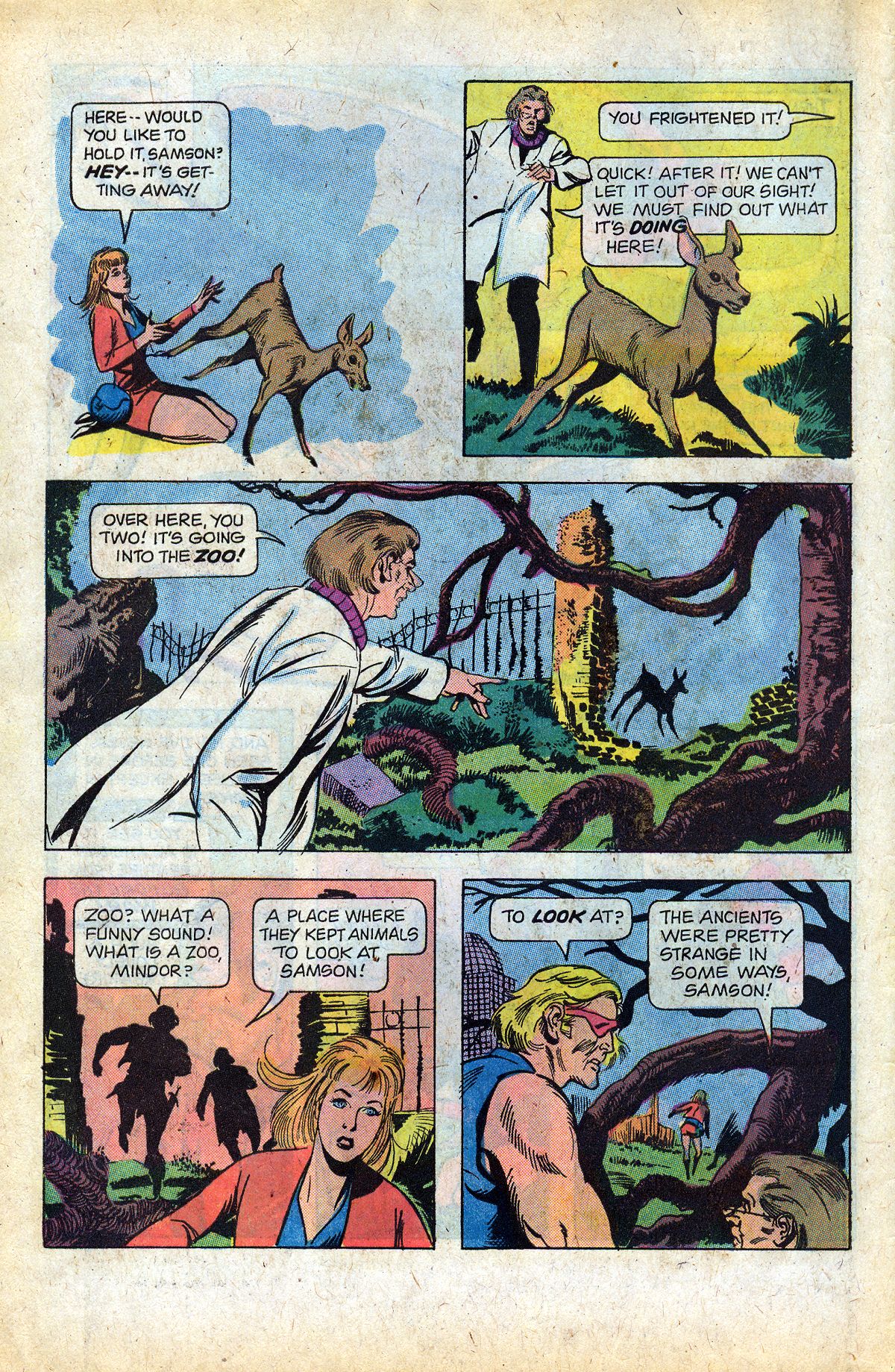 Read online Mighty Samson (1964) comic -  Issue #27 - 6