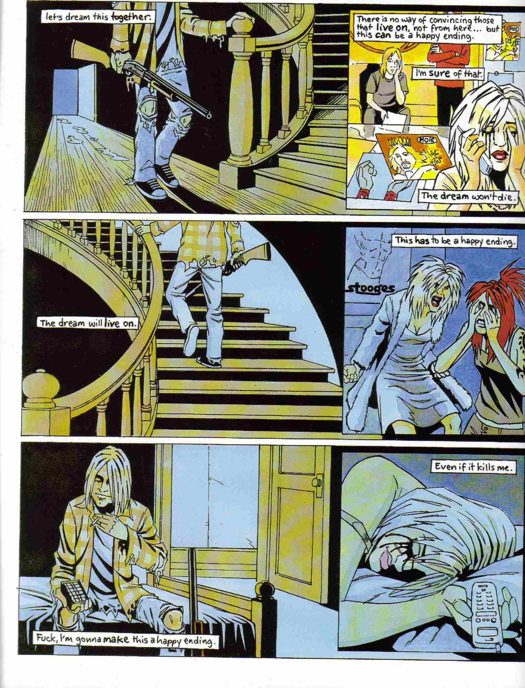 Read online GodSpeed: The Kurt Cobain Graphic comic -  Issue # TPB - 89