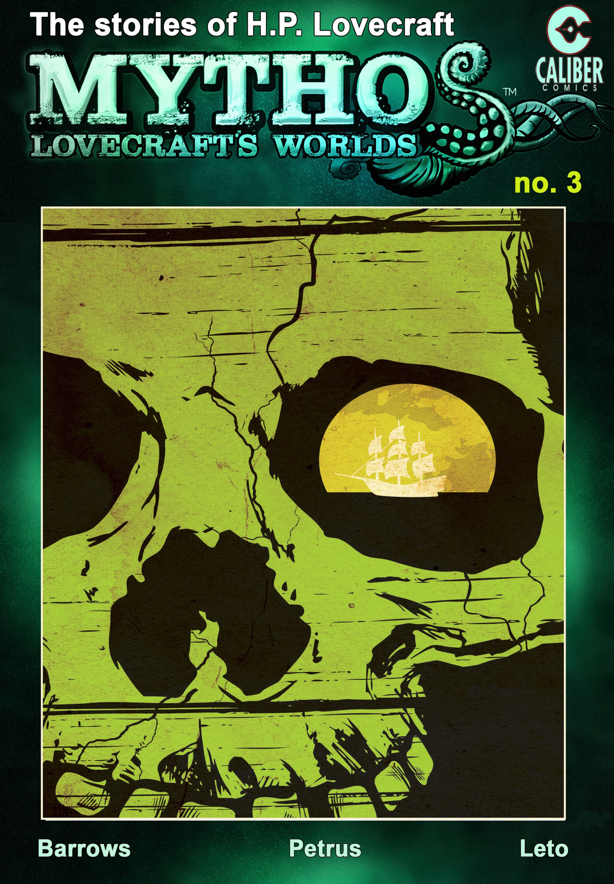 Read online Mythos: Lovecraft's Worlds comic -  Issue #3 - 1