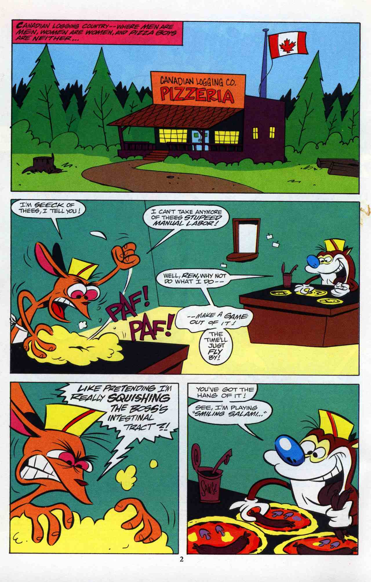 Read online The Ren & Stimpy Show comic -  Issue #2 - 3