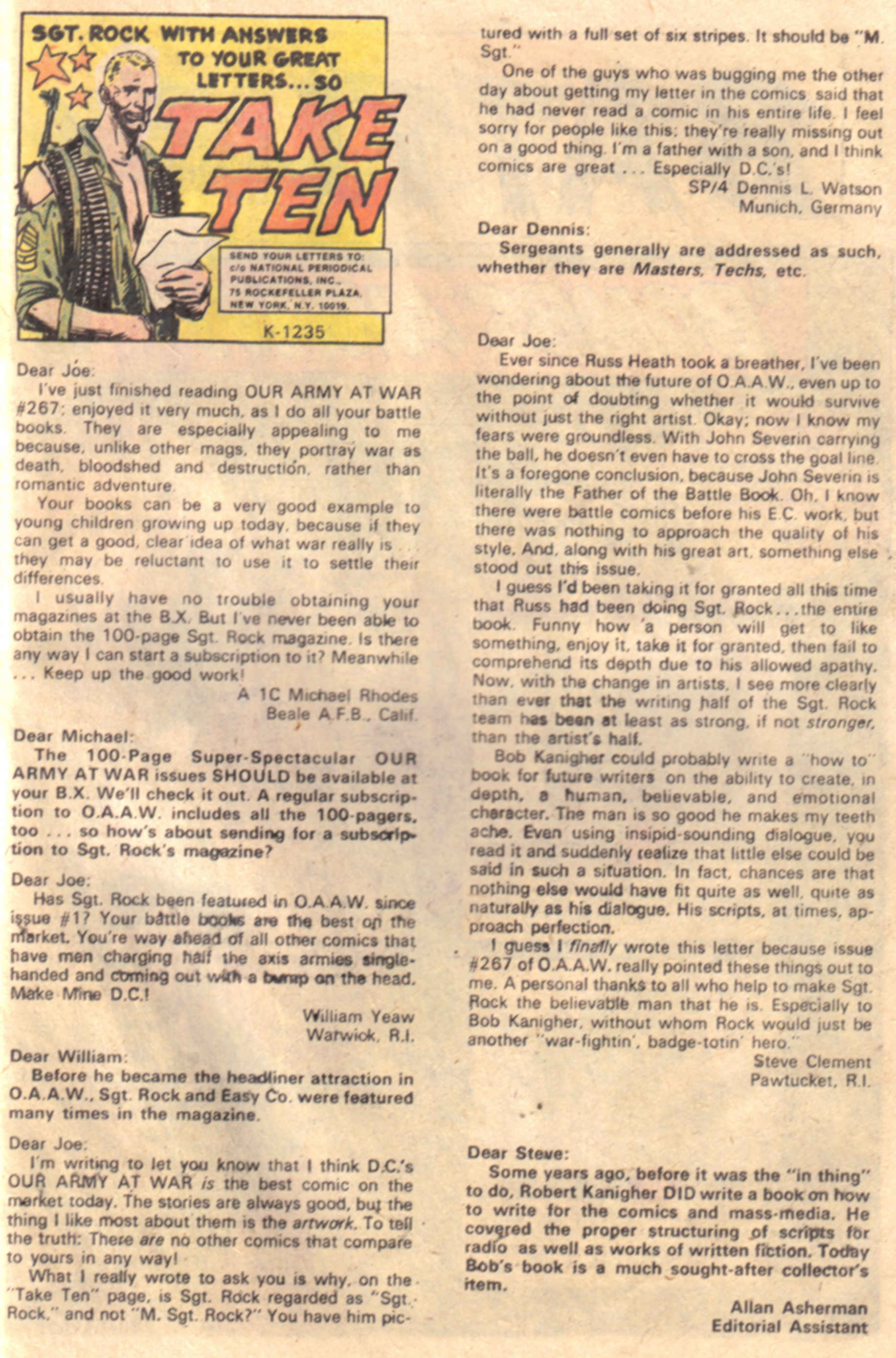Read online Our Army at War (1952) comic -  Issue #271 - 30