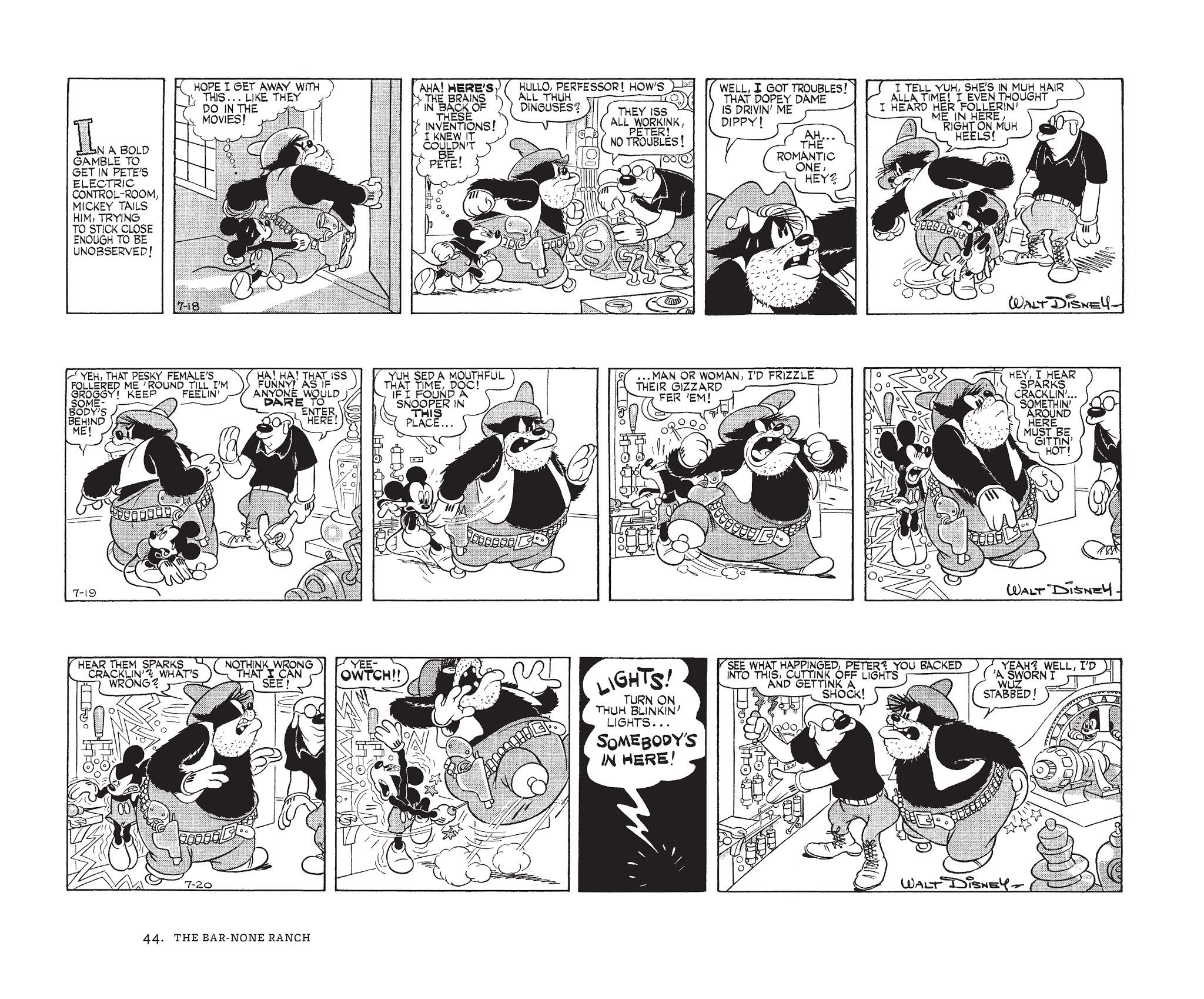Read online Walt Disney's Mickey Mouse by Floyd Gottfredson comic -  Issue # TPB 6 (Part 1) - 44