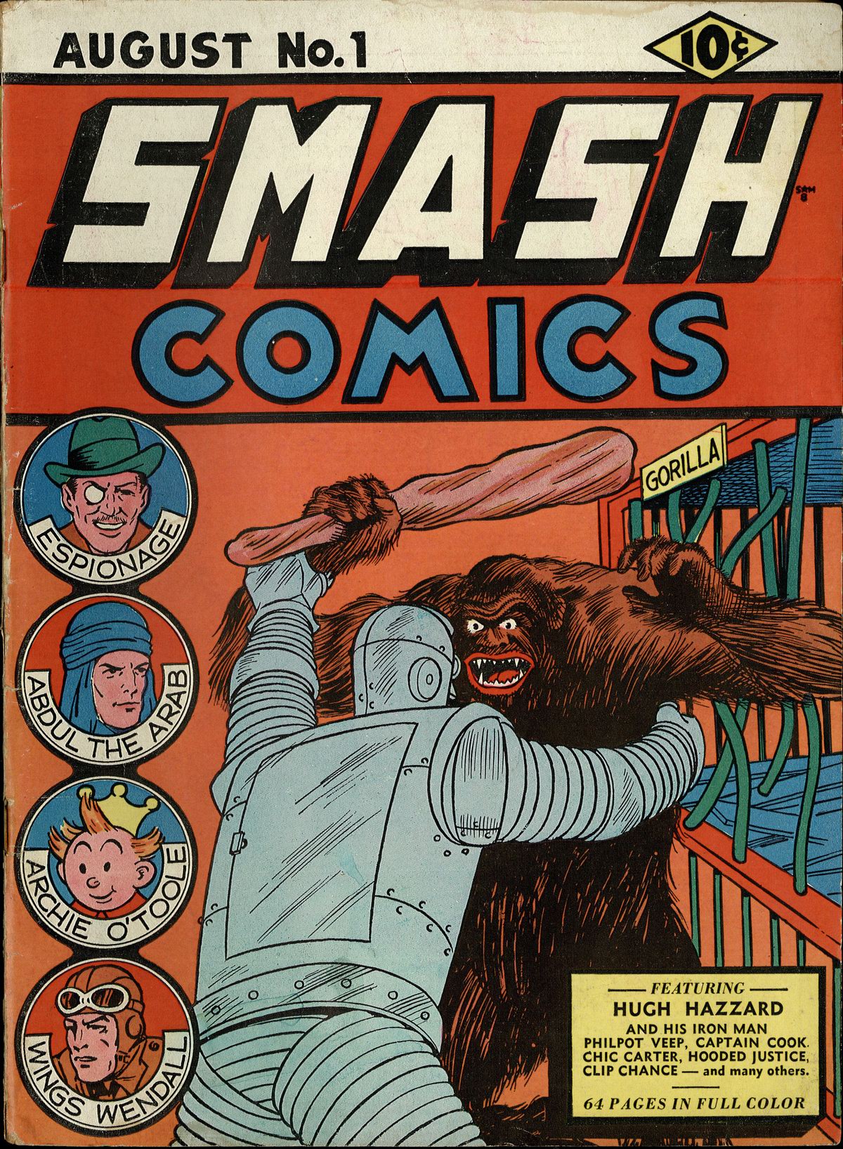 Read online Smash Comics comic -  Issue #1 - 2