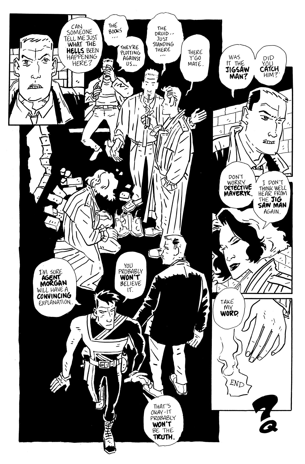 Read online Jack Staff comic -  Issue #8 - 39