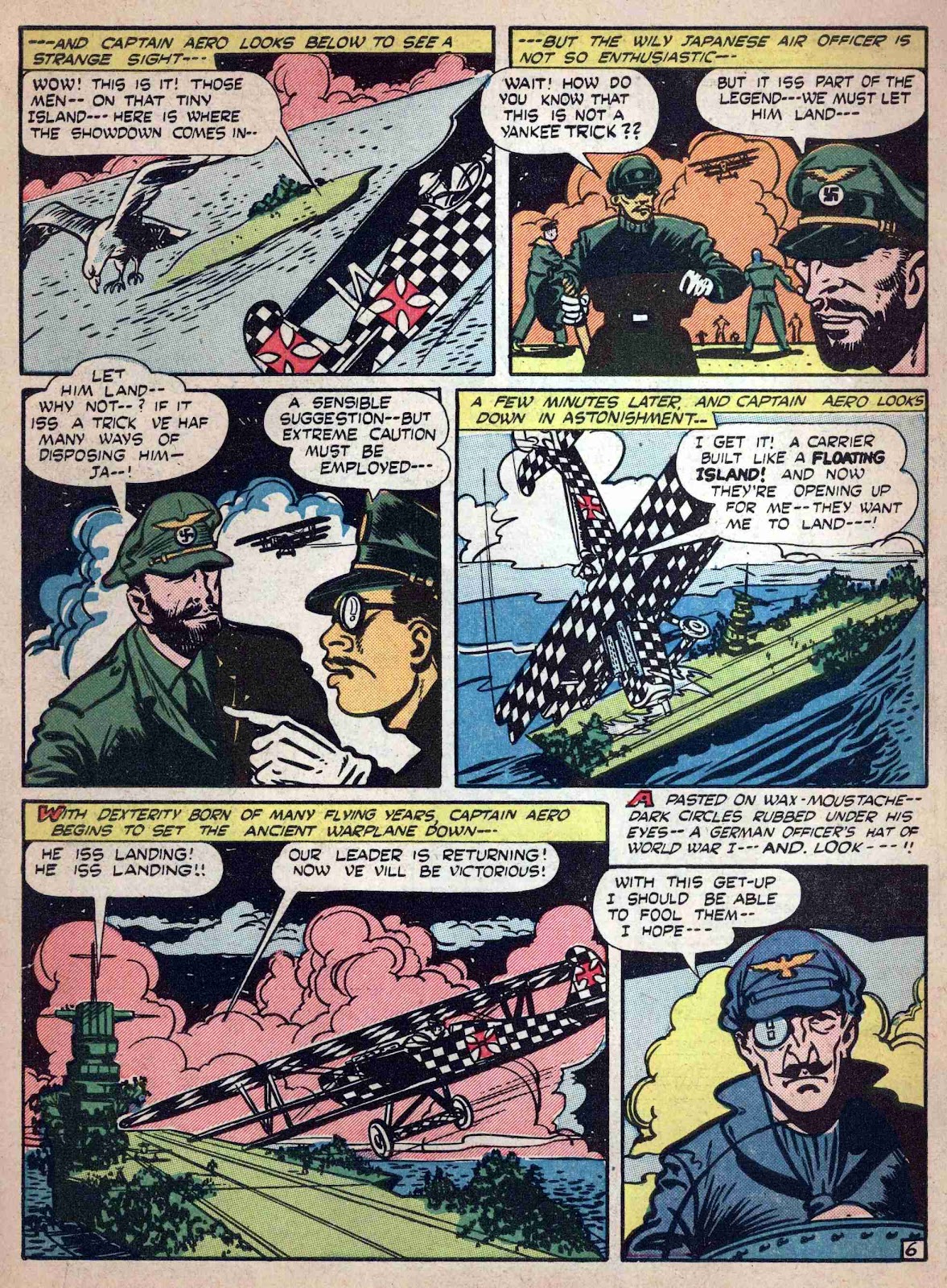 Captain Aero Comics issue 22 - Page 8