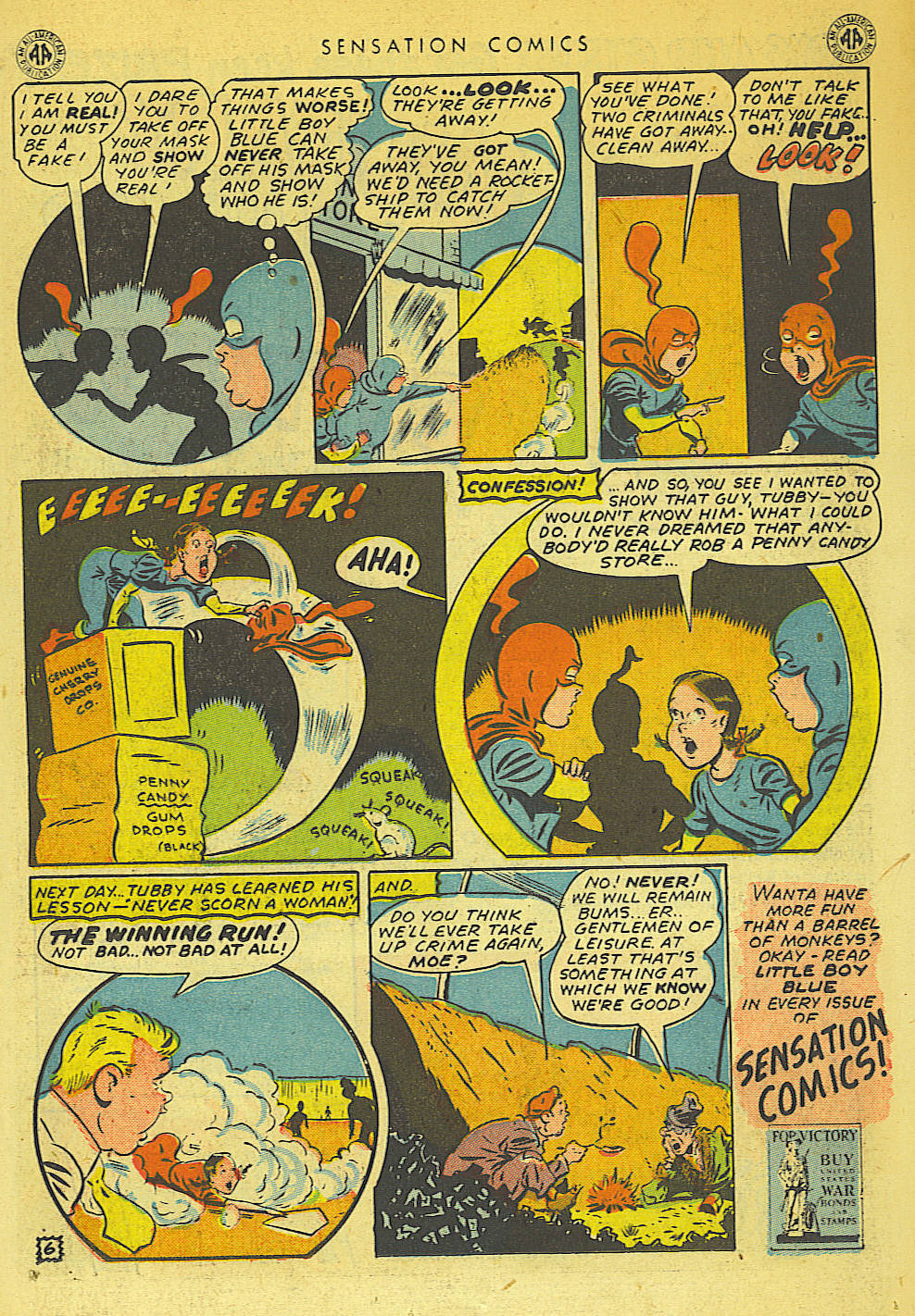 Read online Sensation (Mystery) Comics comic -  Issue #42 - 21