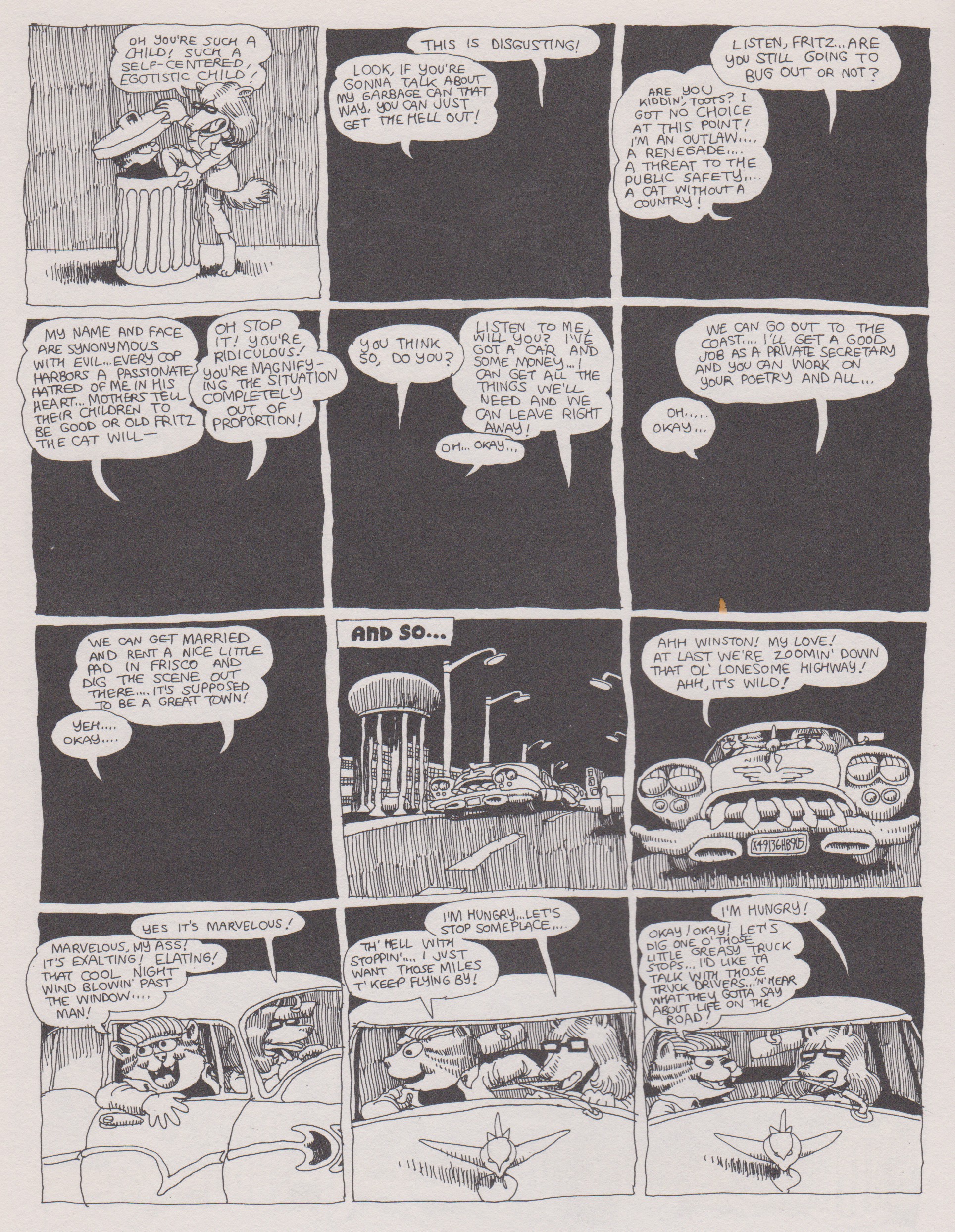 Read online The Complete Fritz the Cat comic -  Issue # Full (Part 2) - 17