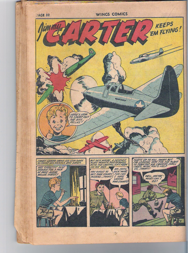 Read online Wings Comics comic -  Issue #27 - 34