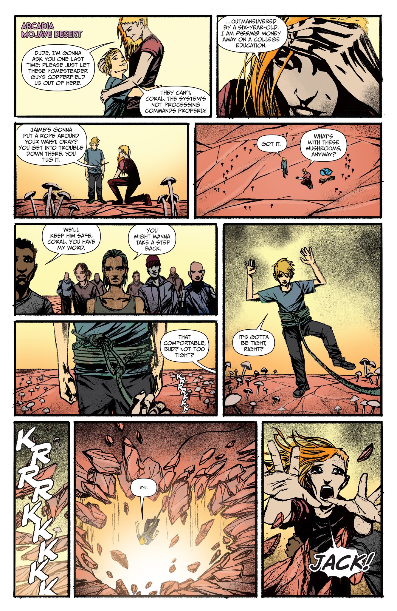 Read online Arcadia comic -  Issue #5 - 22