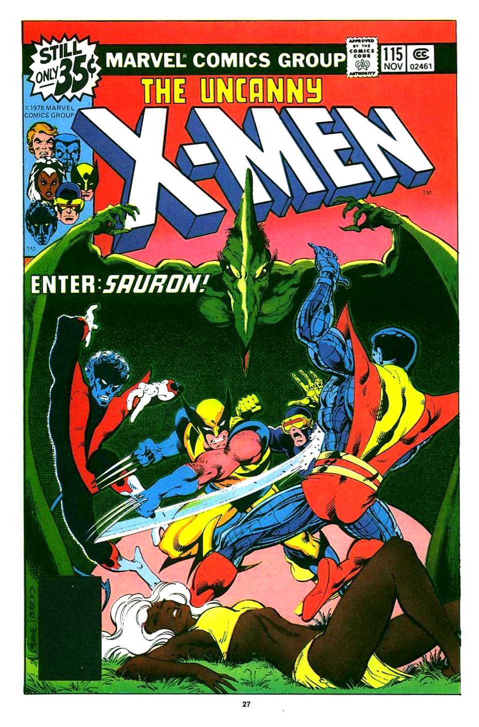 Read online The Official Marvel Index To The X-Men comic -  Issue #6 - 29