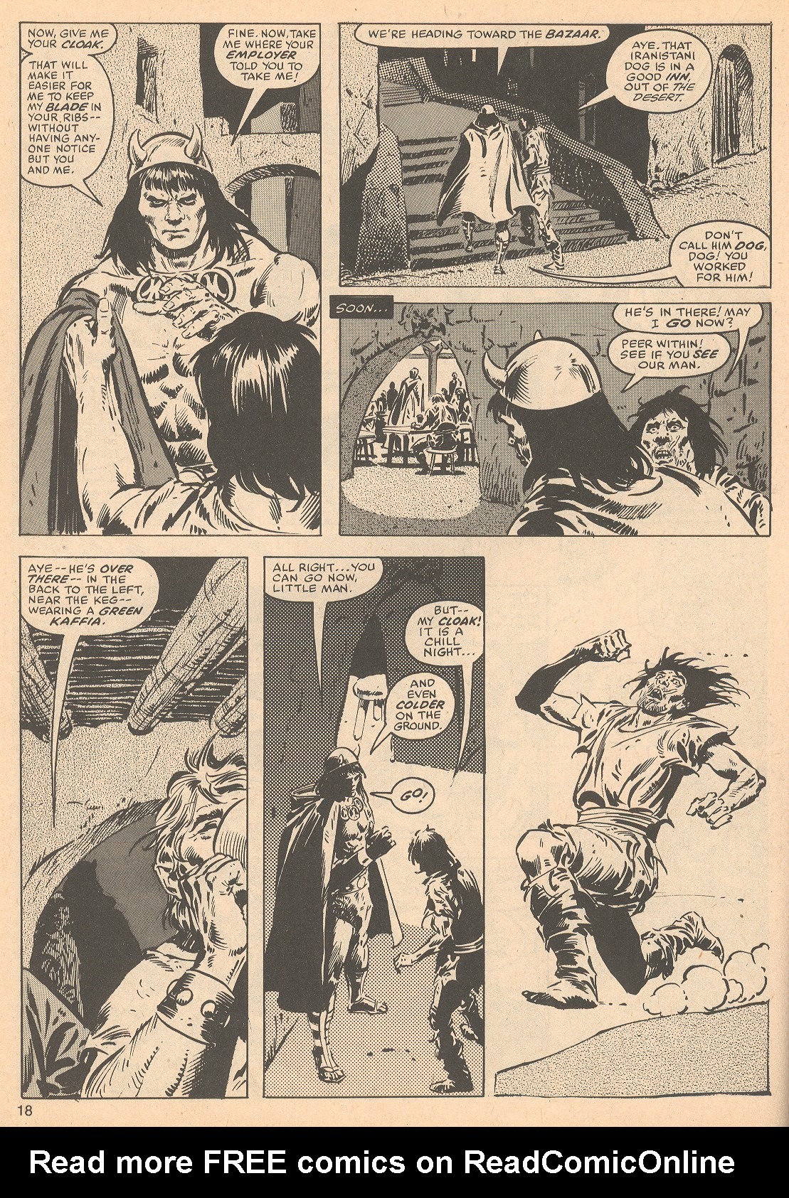 Read online The Savage Sword Of Conan comic -  Issue #56 - 18