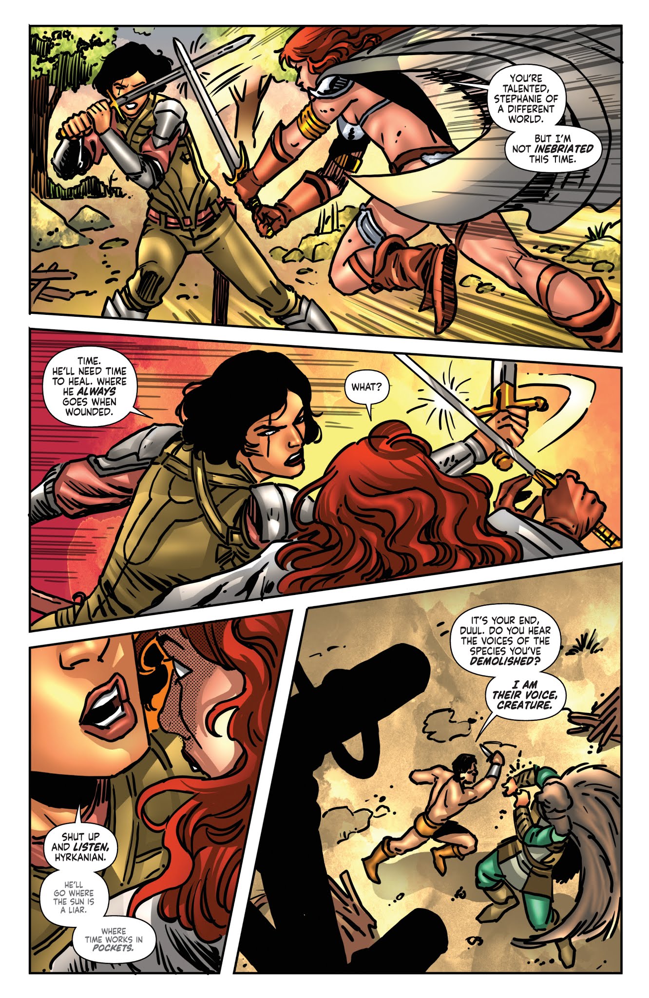 Read online Red Sonja/Tarzan comic -  Issue #5 - 20
