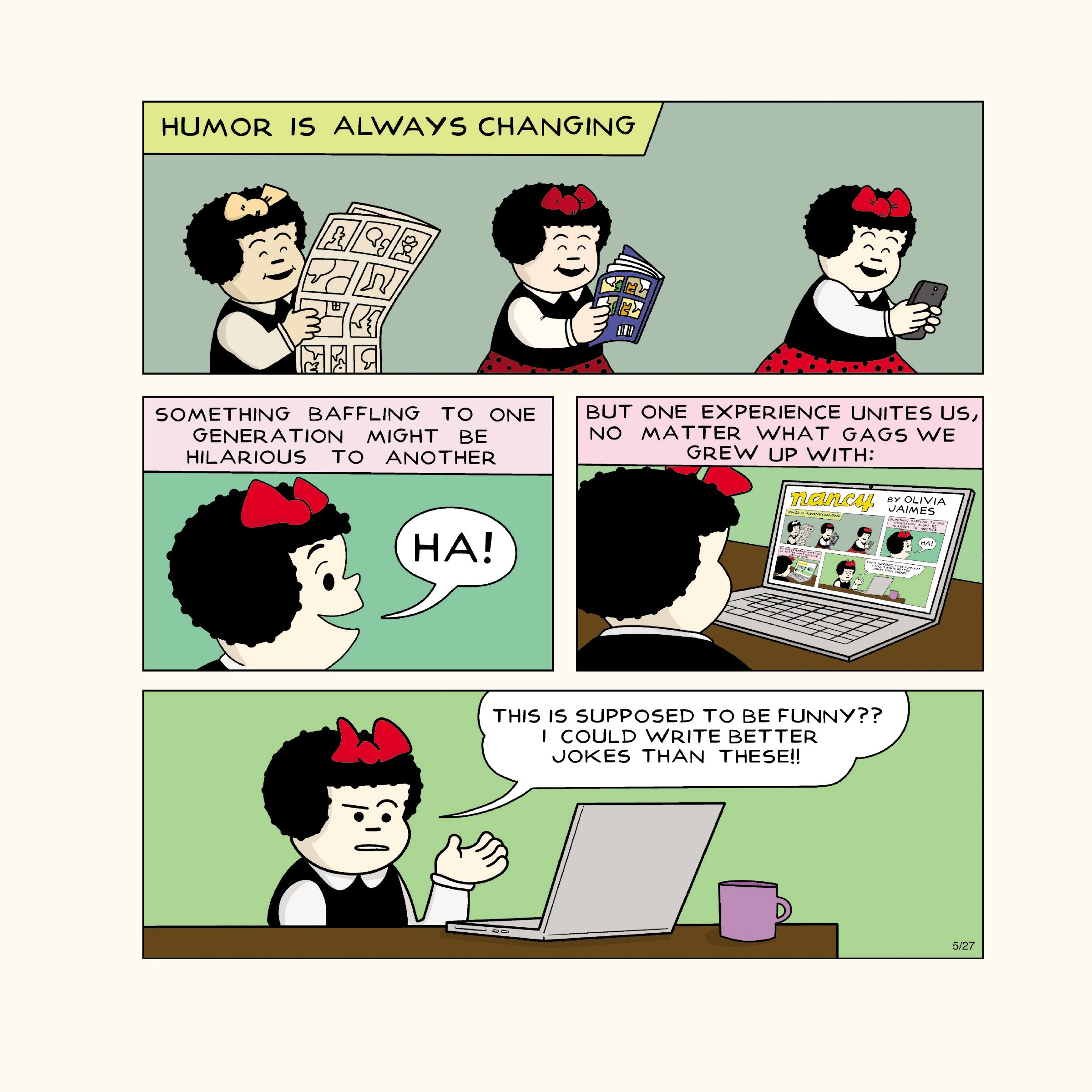 Read online Nancy: A Comic Collection comic -  Issue # TPB - 22