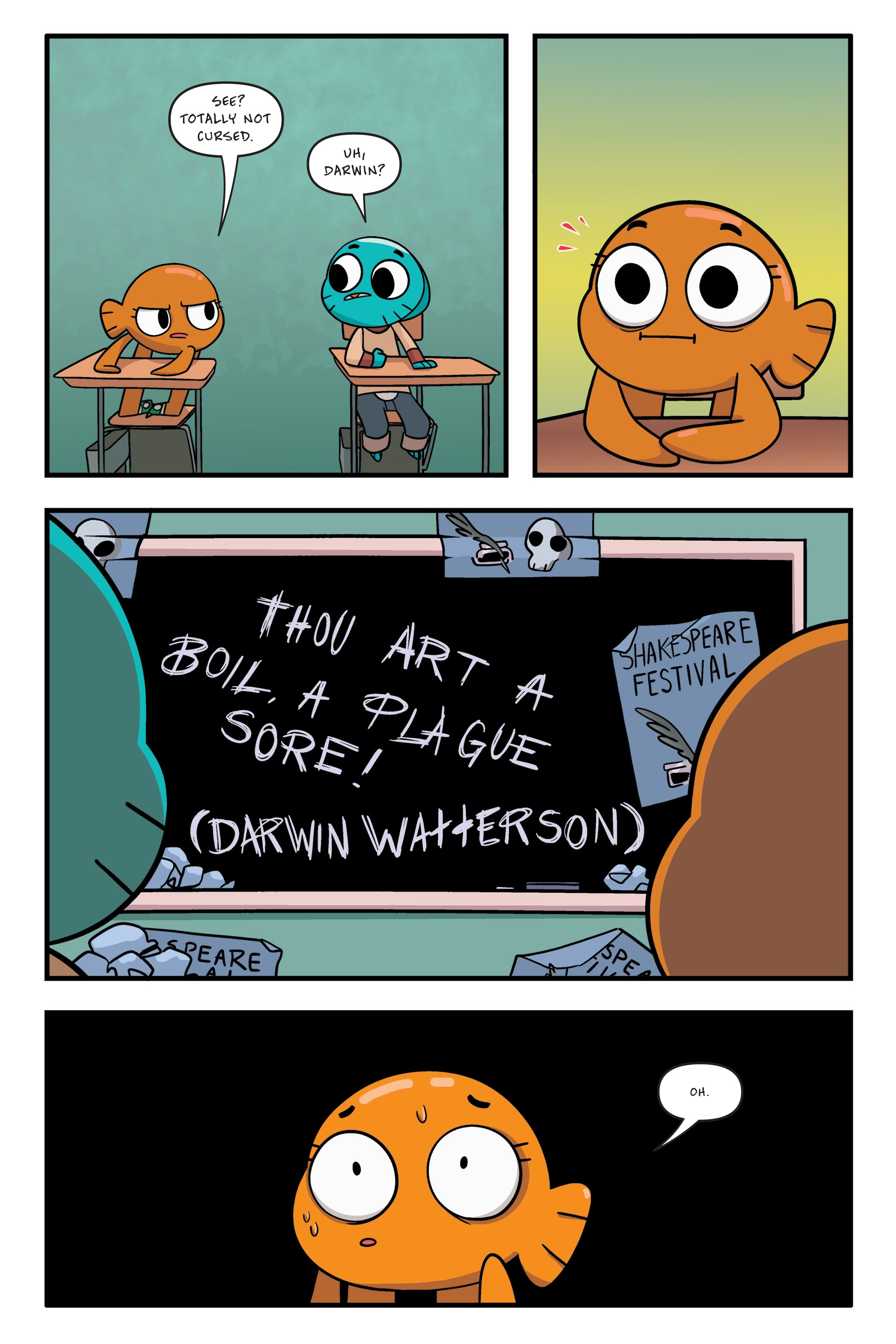 Read online The Amazing World of Gumball: Midsummer Nightmare comic -  Issue # TPB - 47