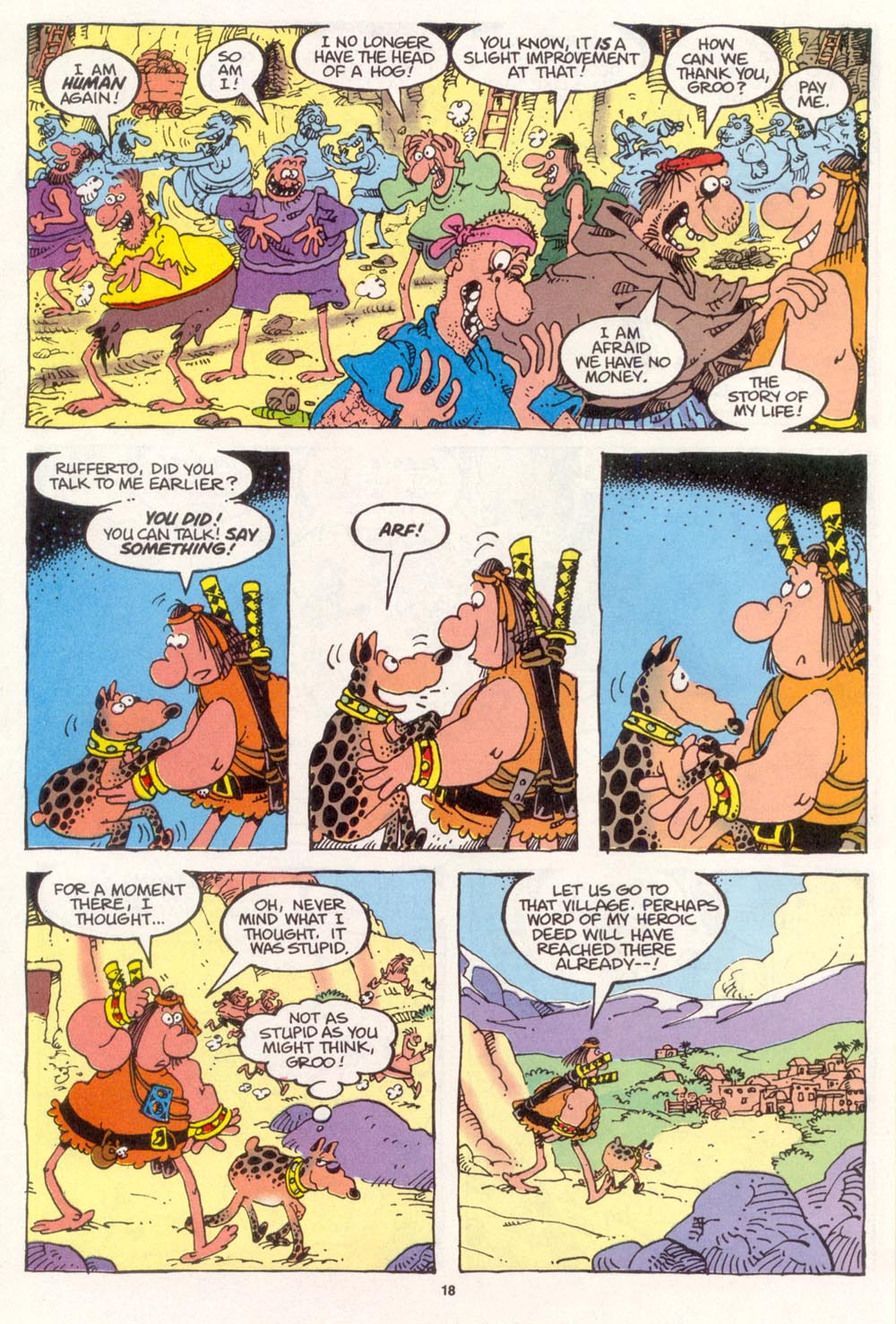 Read online Sergio Aragonés Groo the Wanderer comic -  Issue #105 - 20