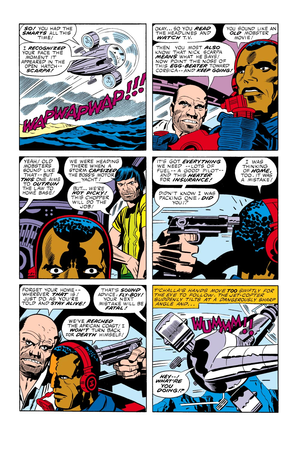 Read online Black Panther (1977) comic -  Issue #8 - 10