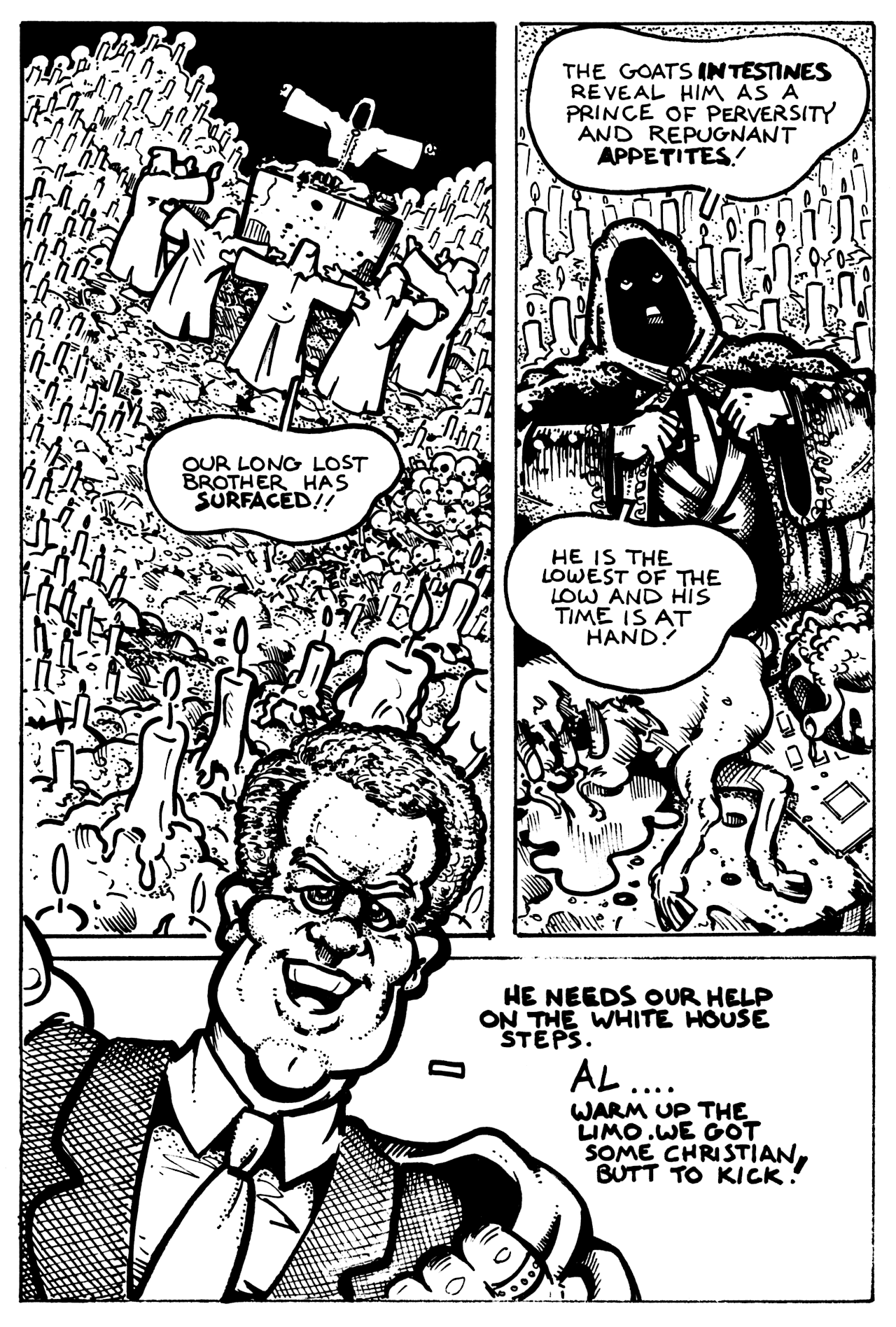 Read online Jeffrey Dahmer vs. Jesus Christ comic -  Issue # Full - 3