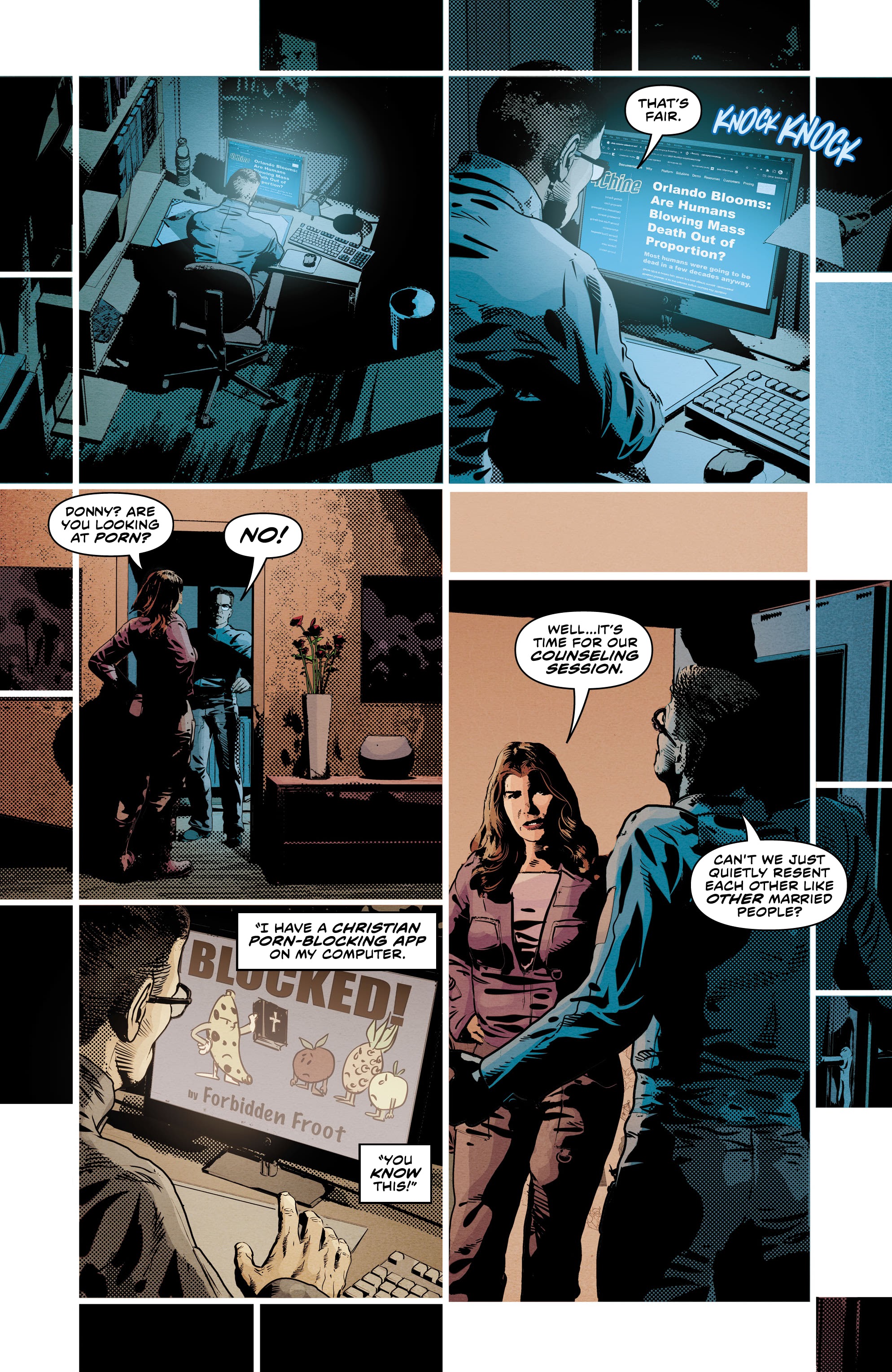 Read online Not All Robots comic -  Issue #2 - 8