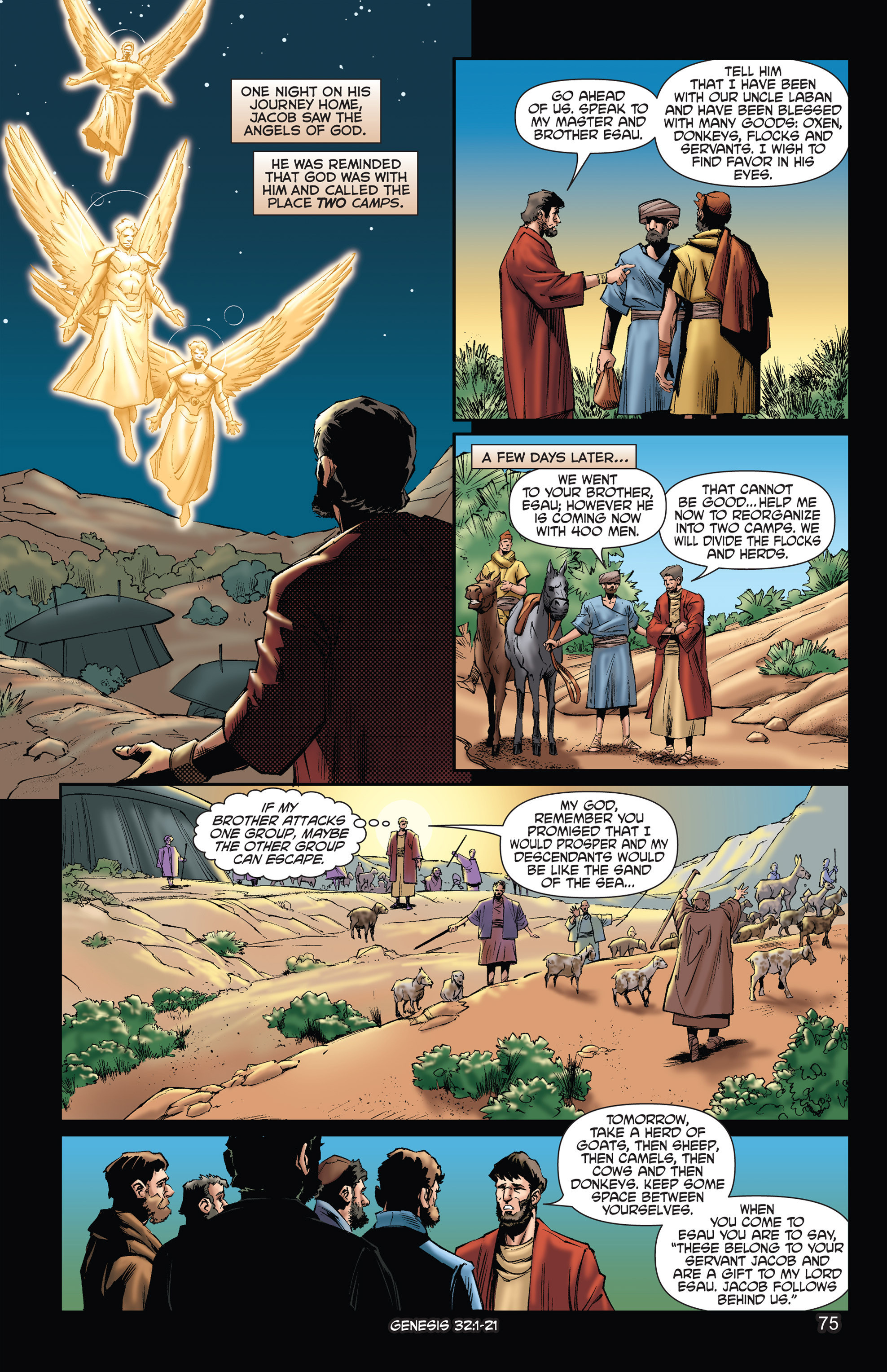 Read online The Kingstone Bible comic -  Issue #2 - 78