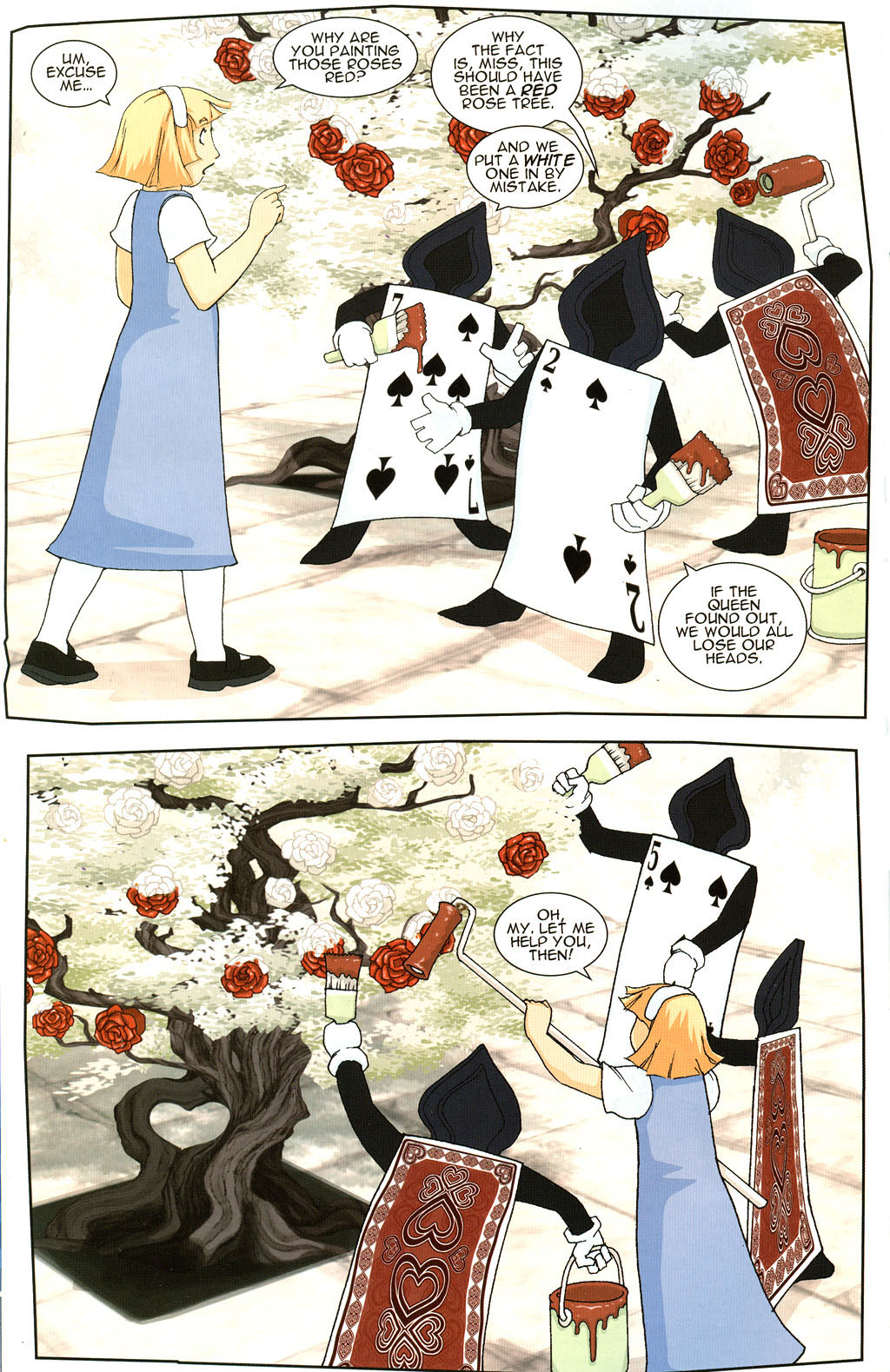 Read online New Alice in Wonderland comic -  Issue #4 - 4