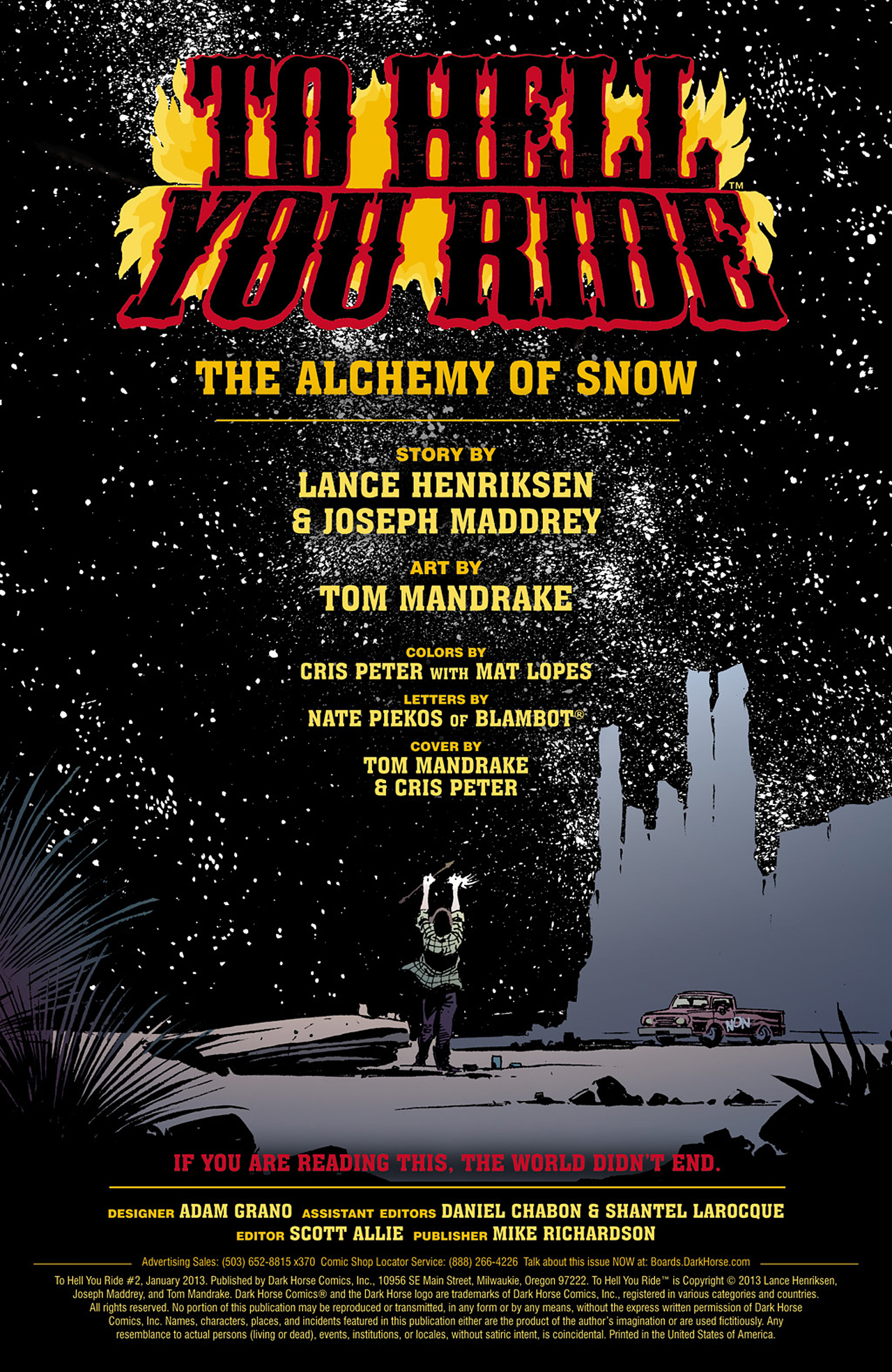 Read online To Hell You Ride comic -  Issue #2 - 2