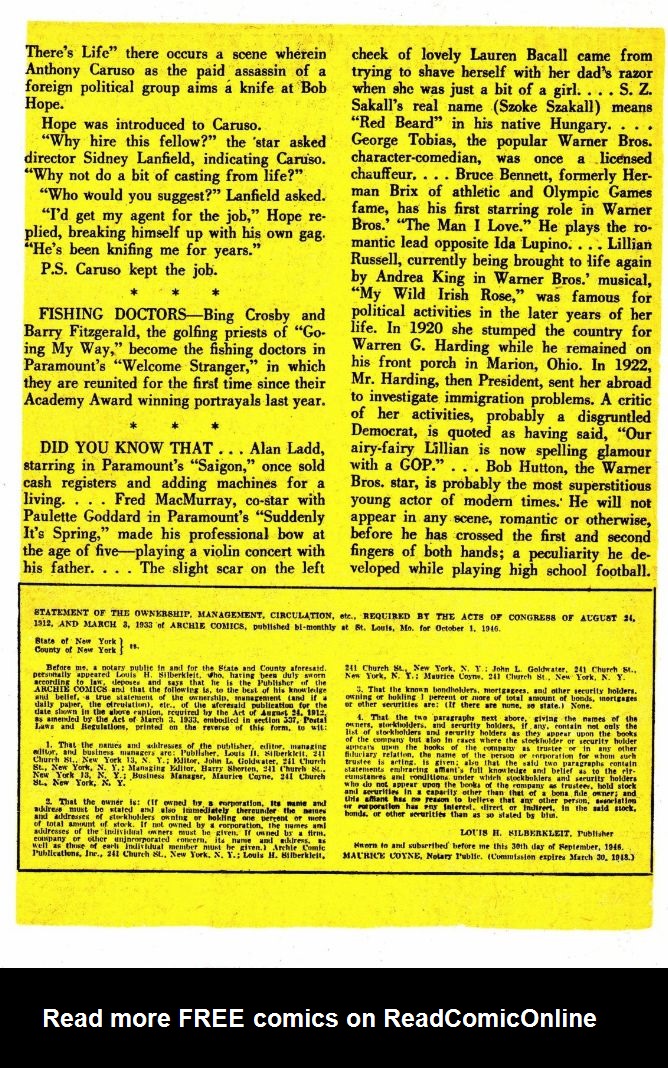 Read online Archie Comics comic -  Issue #026 - 31