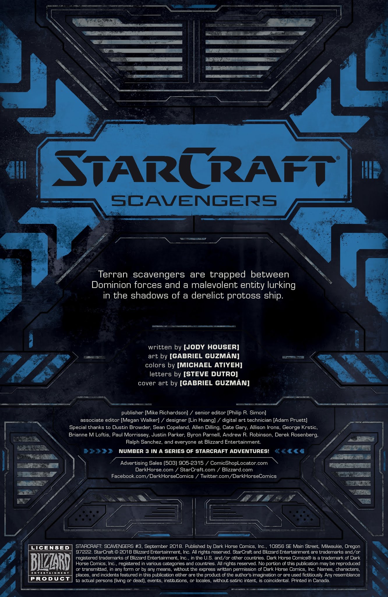 Read online StarCraft: Scavengers comic -  Issue #3 - 2