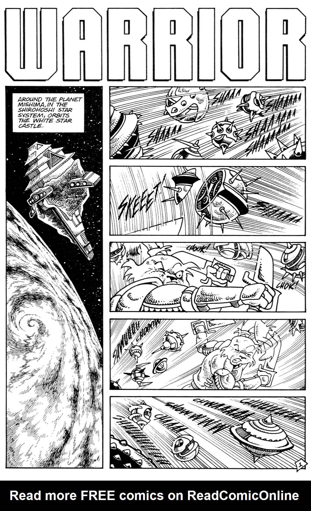 Read online Space Usagi comic -  Issue #1 - 3