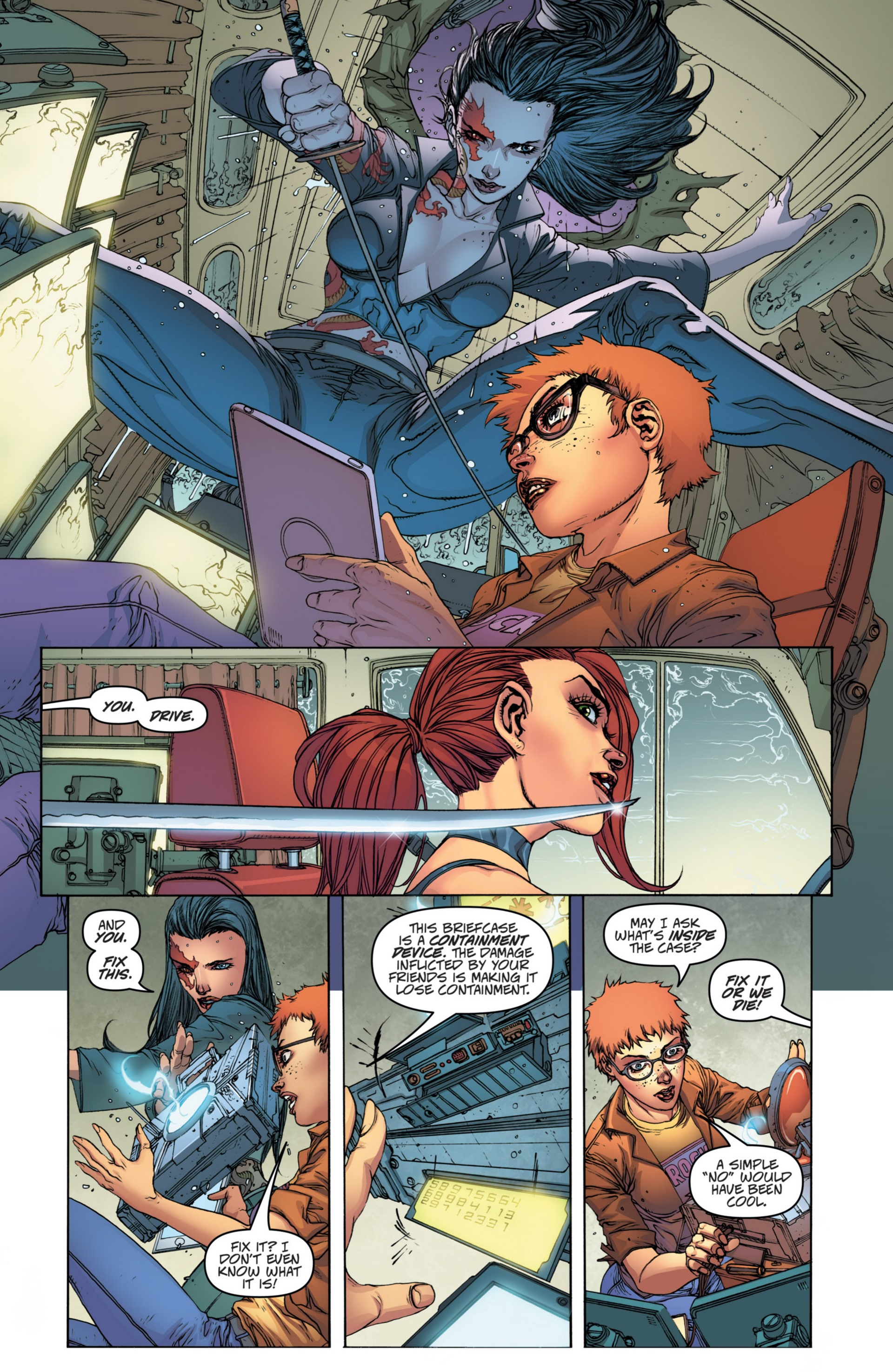 Read online Danger Girl: The Chase comic -  Issue #2 - 10