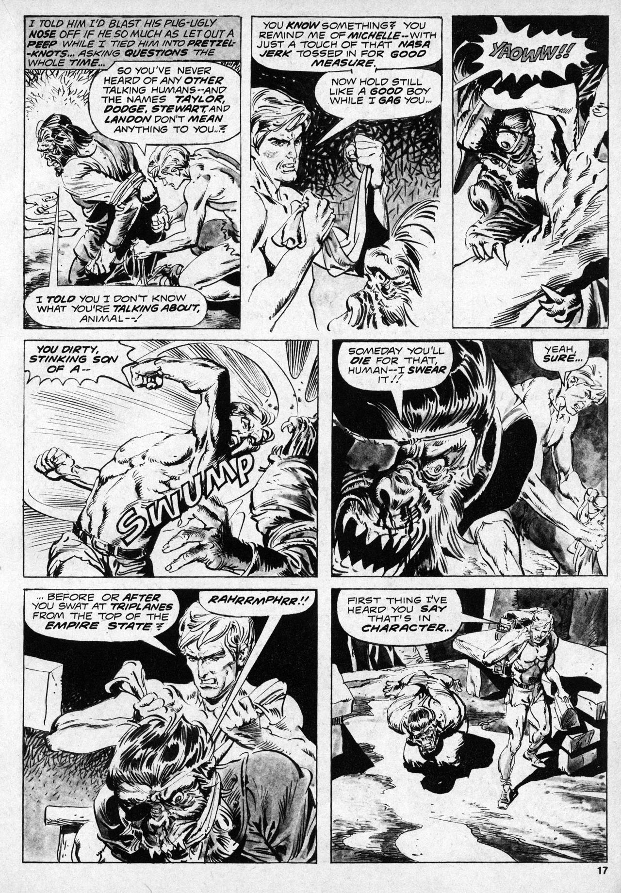 Read online Planet of the Apes comic -  Issue #10 - 17