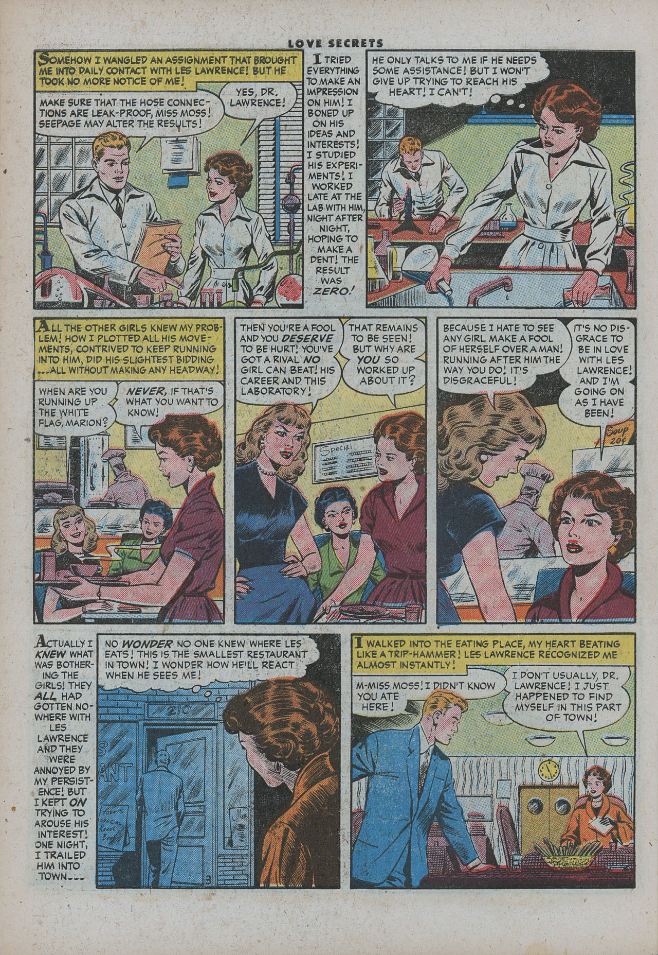 Read online Love Secrets (1953) comic -  Issue #50 - 30