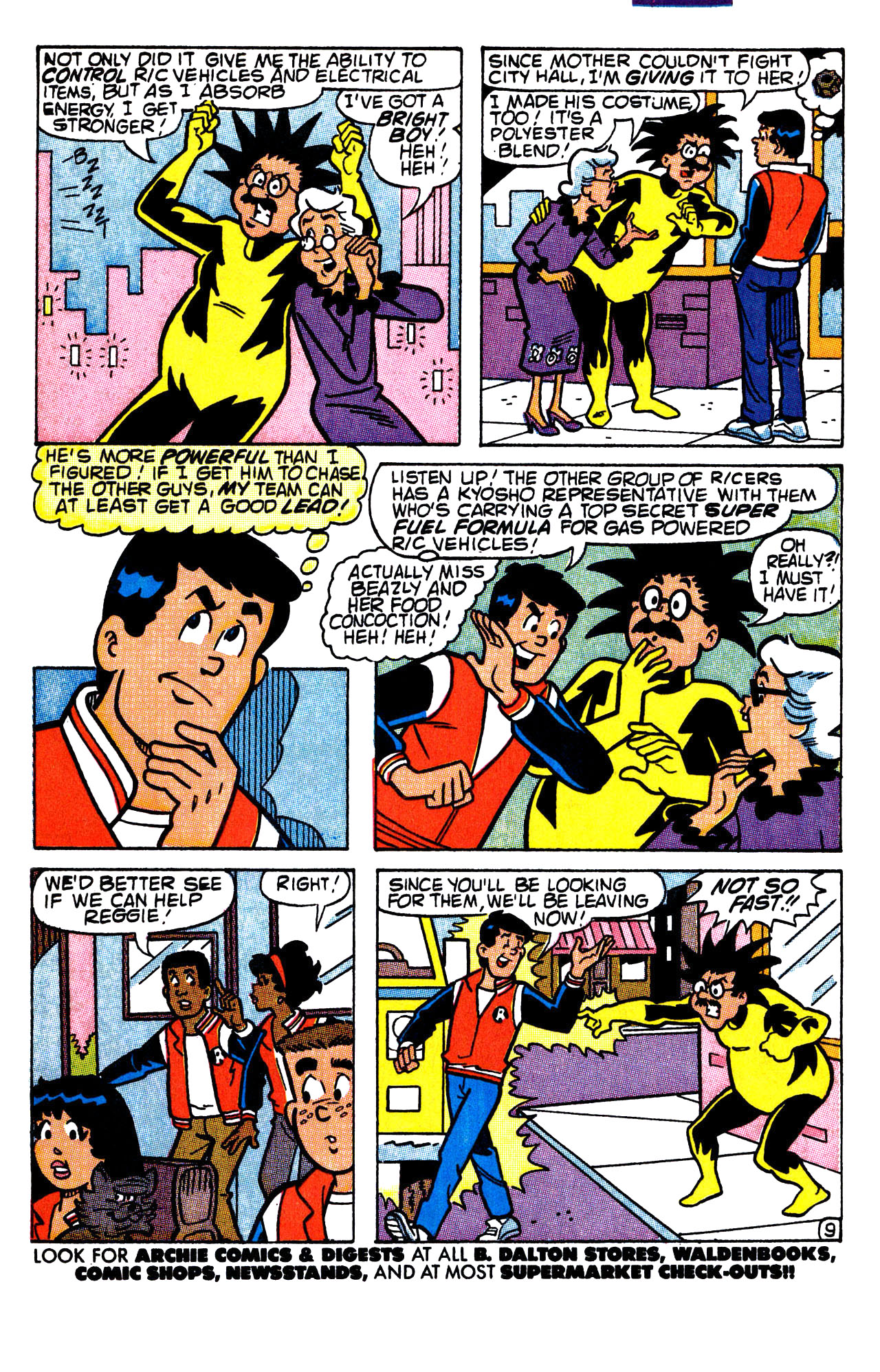 Read online Archie's R/C Racers comic -  Issue #7 - 15