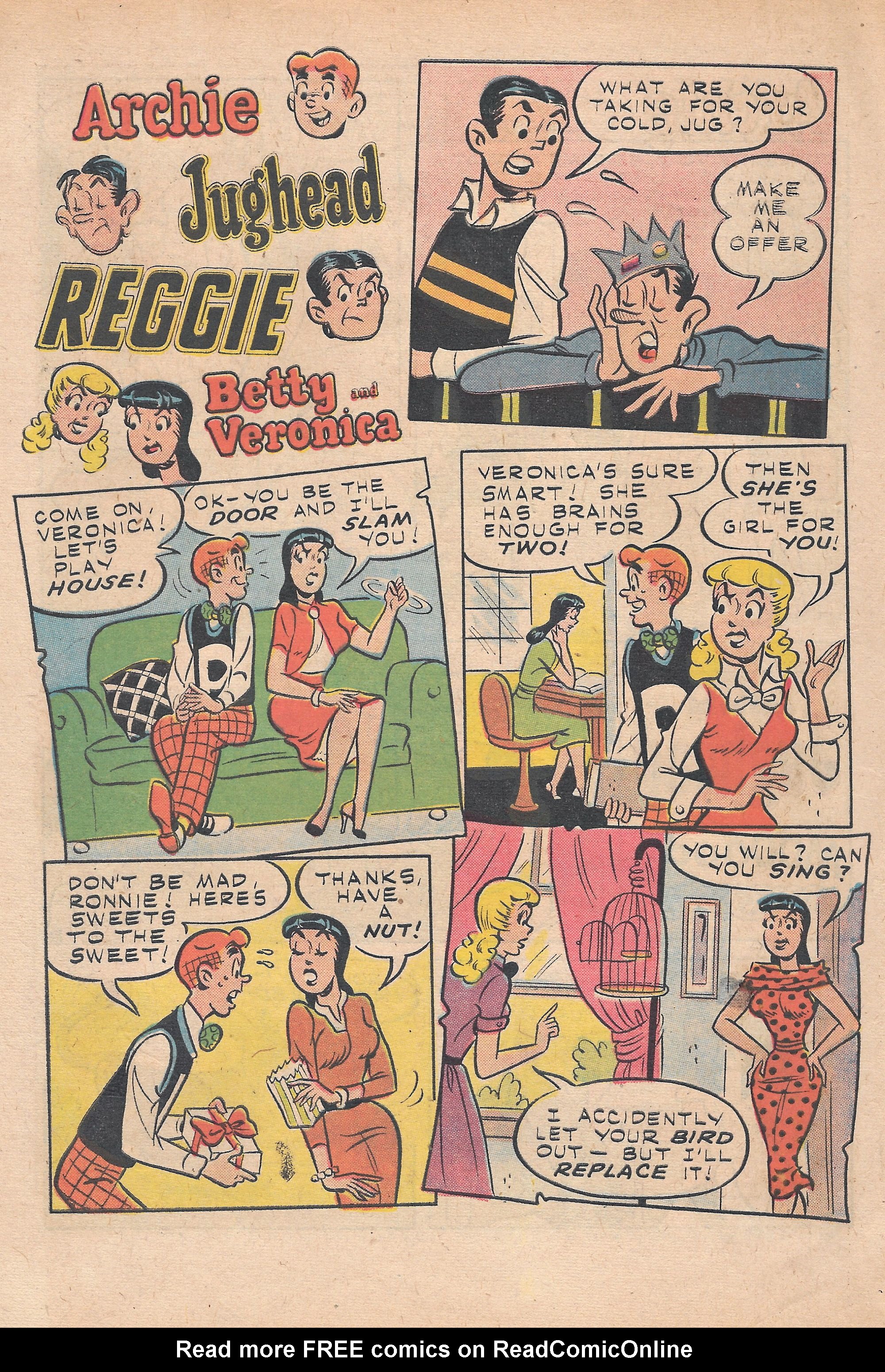 Read online Archie's Joke Book Magazine comic -  Issue #34 - 6