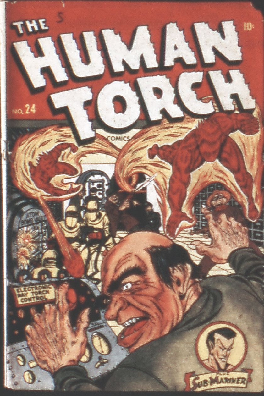 Read online The Human Torch (1940) comic -  Issue #24 - 1