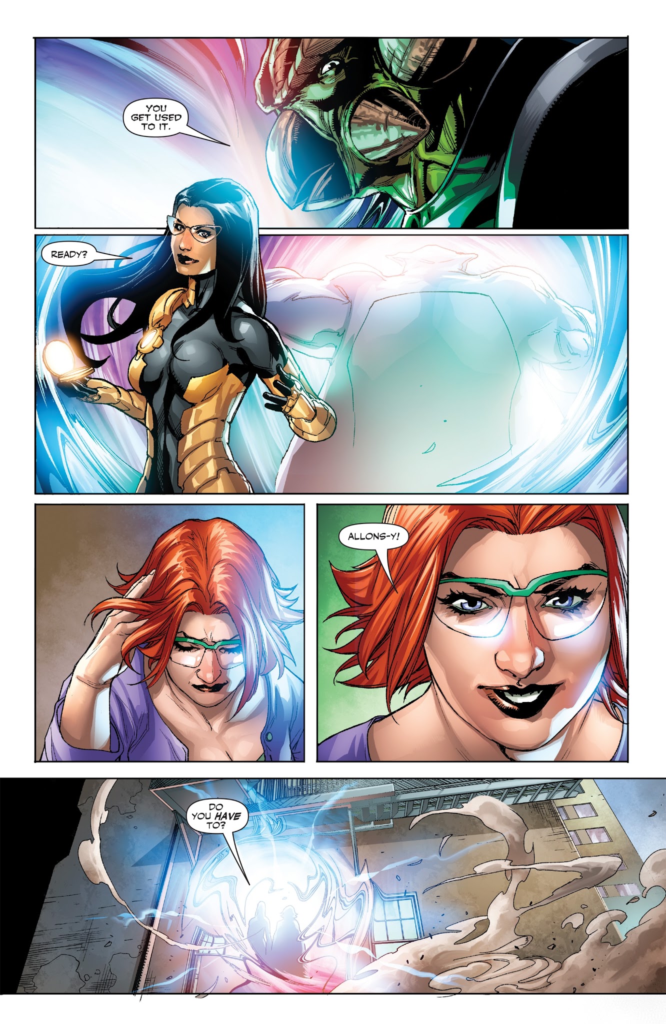 Read online Faith and the Future Force comic -  Issue #1 - 10