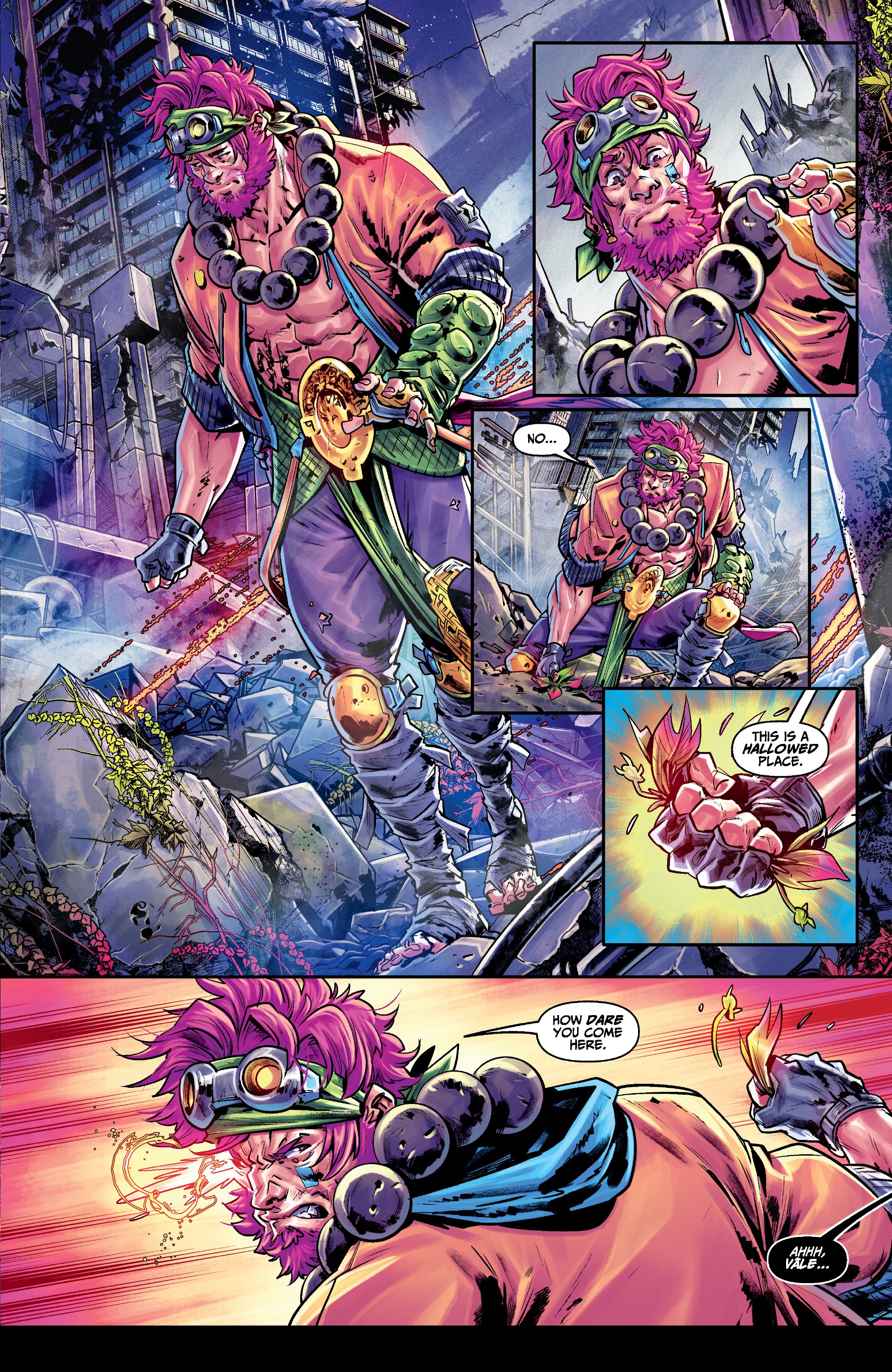 Read online No One Left To Fight II comic -  Issue #4 - 5