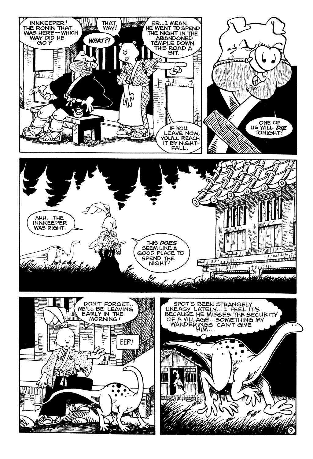 Read online Usagi Yojimbo (1987) comic -  Issue #9 - 10