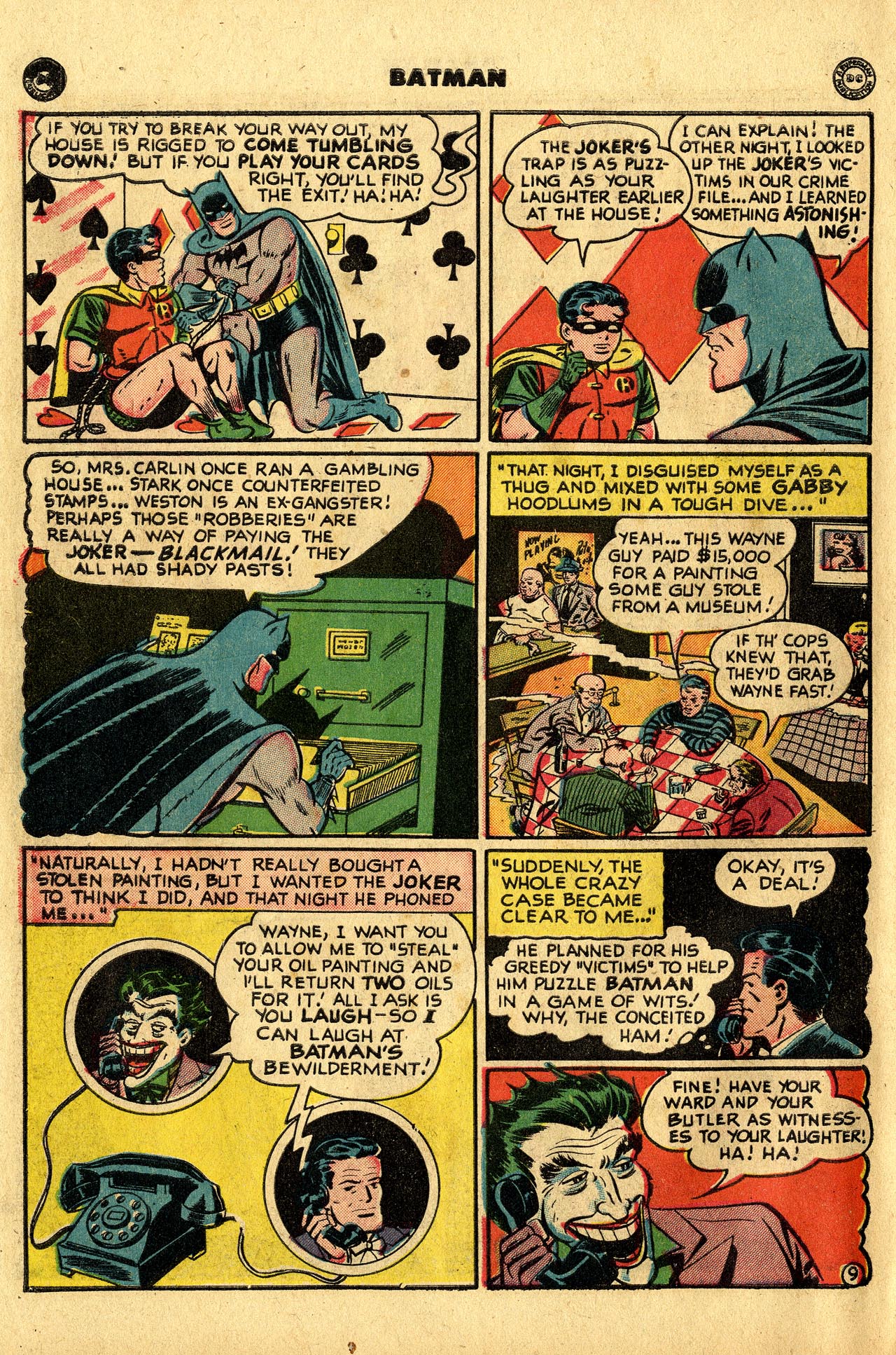Read online Batman (1940) comic -  Issue #52 - 44