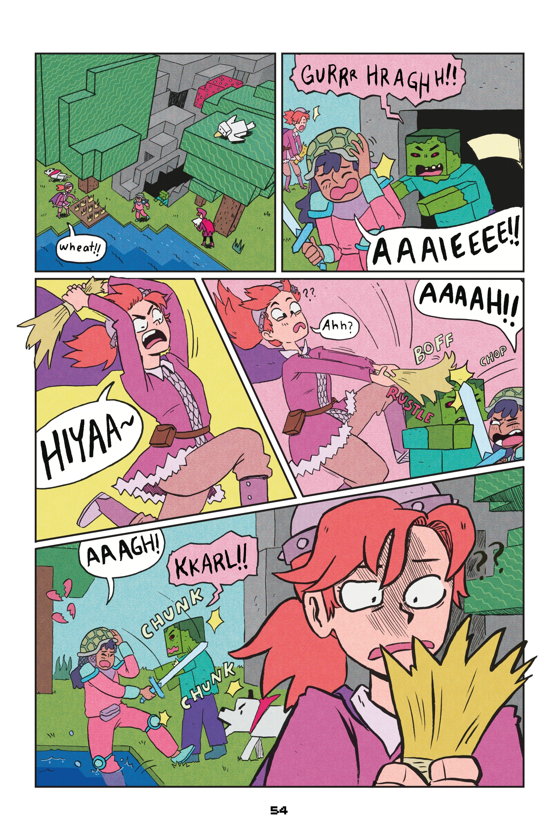 Read online Minecraft: Wither Without You comic -  Issue # TPB - 56
