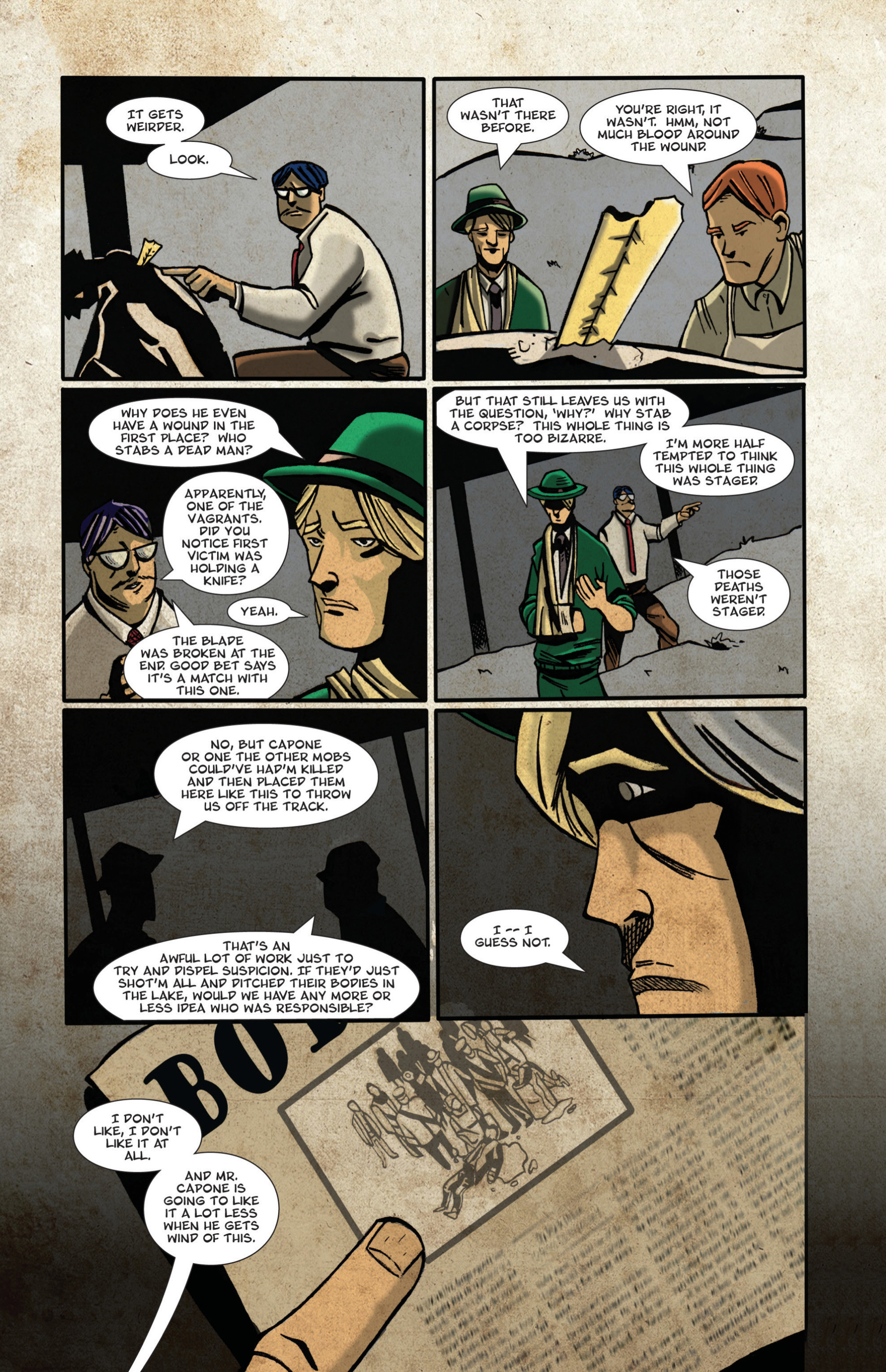 Read online Mobster Graveyard comic -  Issue #3 - 10