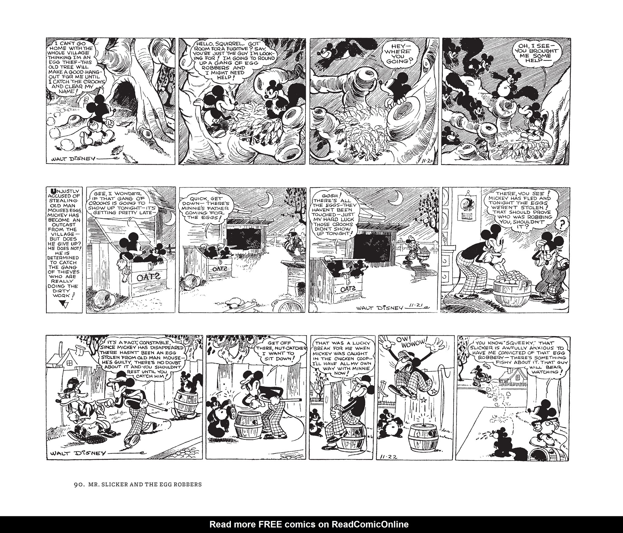 Read online Walt Disney's Mickey Mouse by Floyd Gottfredson comic -  Issue # TPB 1 (Part 1) - 90