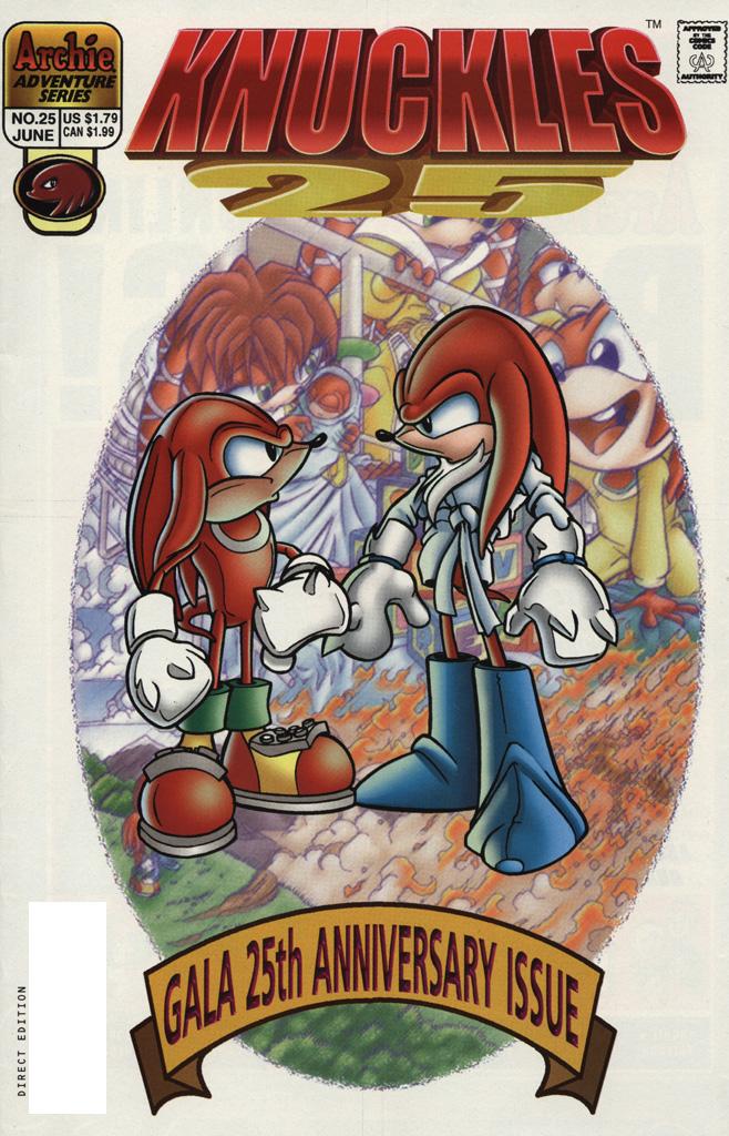 Read online Knuckles the Echidna comic -  Issue #25 - 1