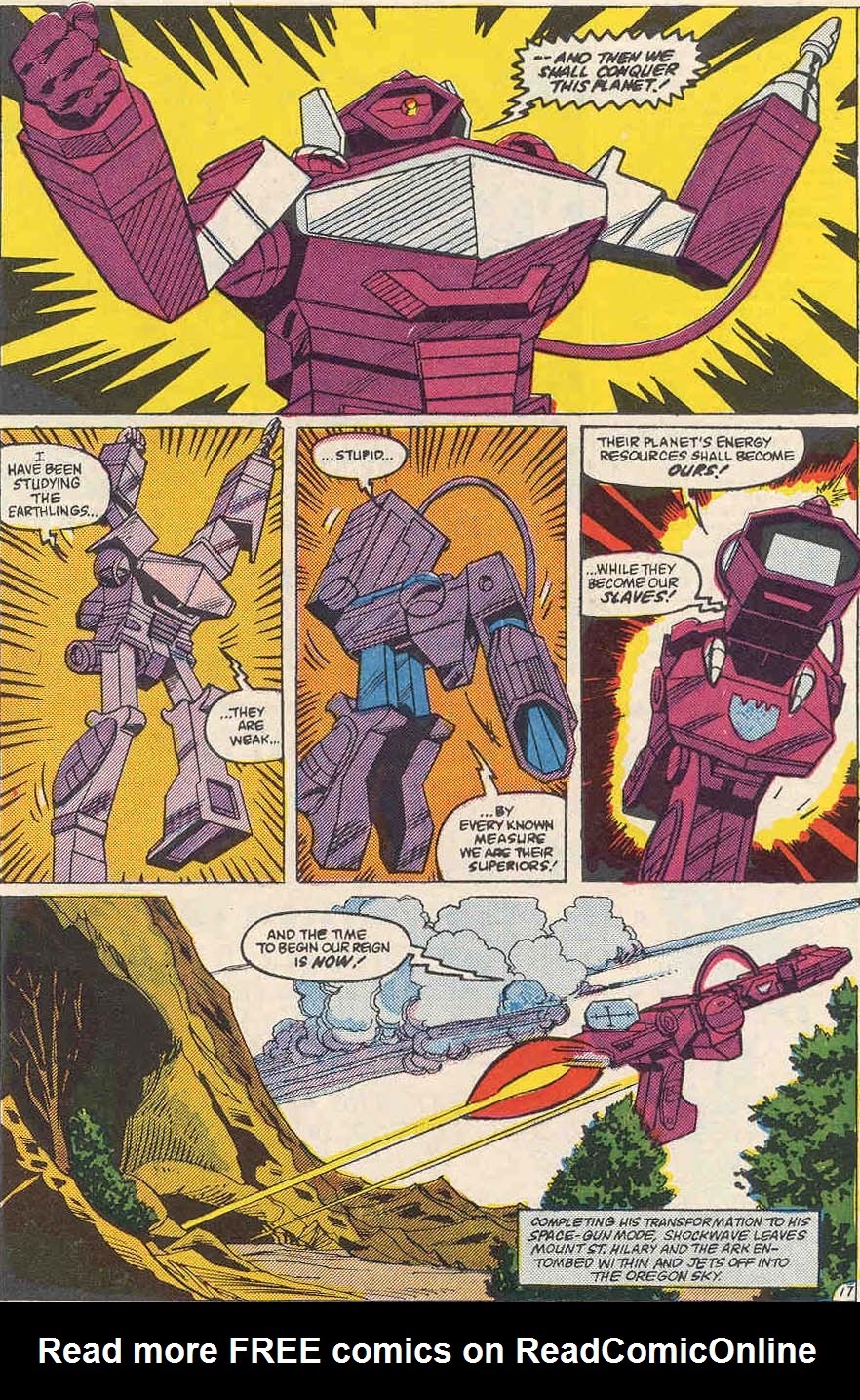 Read online The Transformers (UK) comic -  Issue #23 - 22